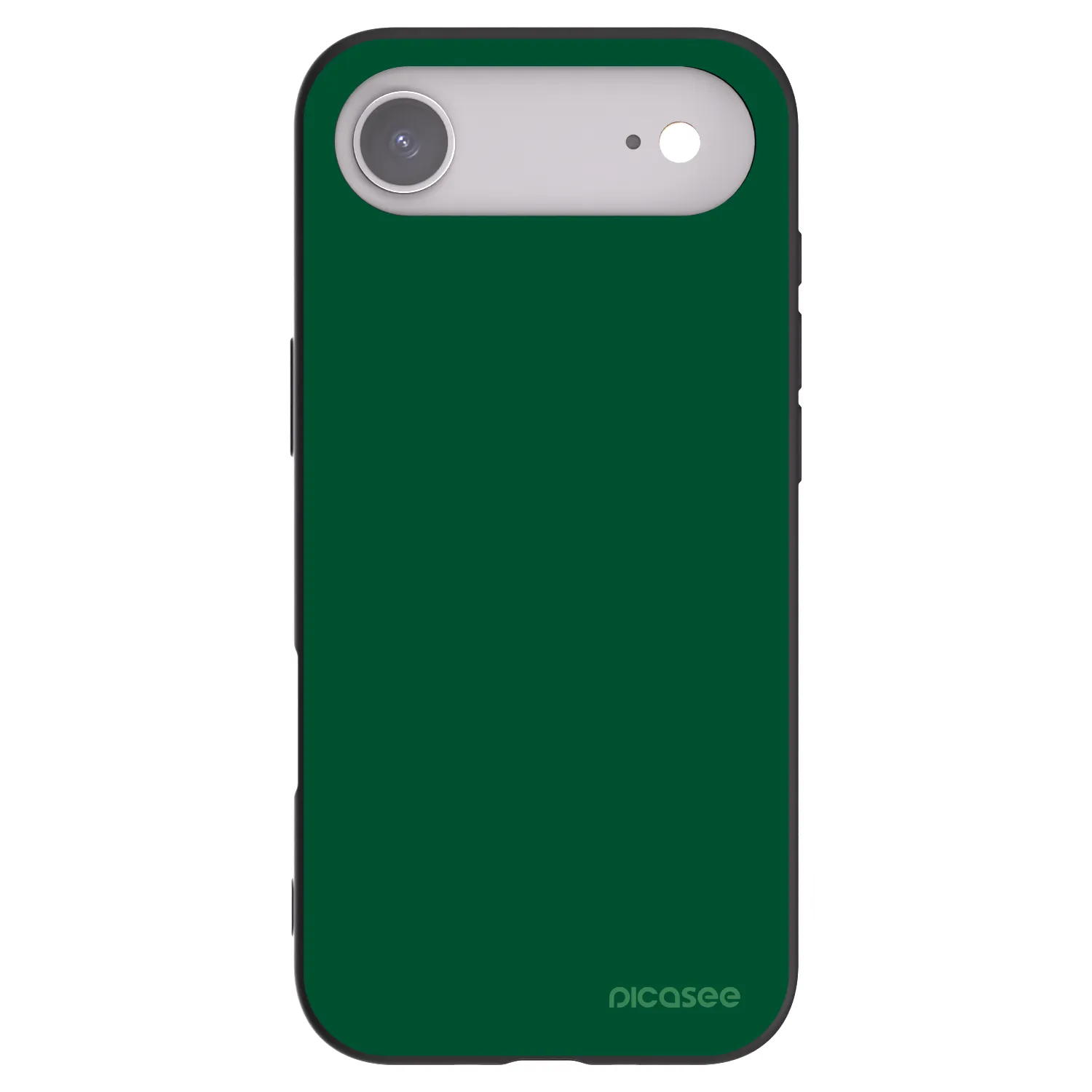 Picasee silikónový čierny obal pre Apple iPhone Air - Green Gleam