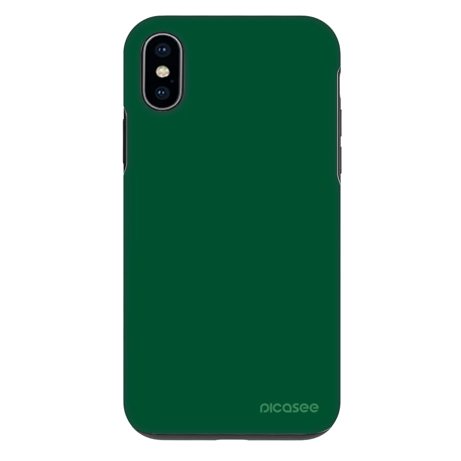 Picasee Fashion Case pre Apple iPhone X/XS - Green Gleam