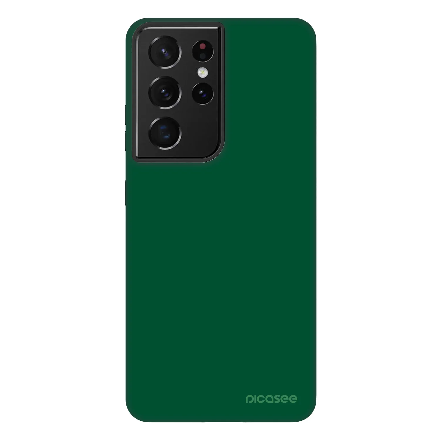 Picasee Fashion Case pre Samsung Galaxy S21 Ultra 5G G998B - Green Gleam
