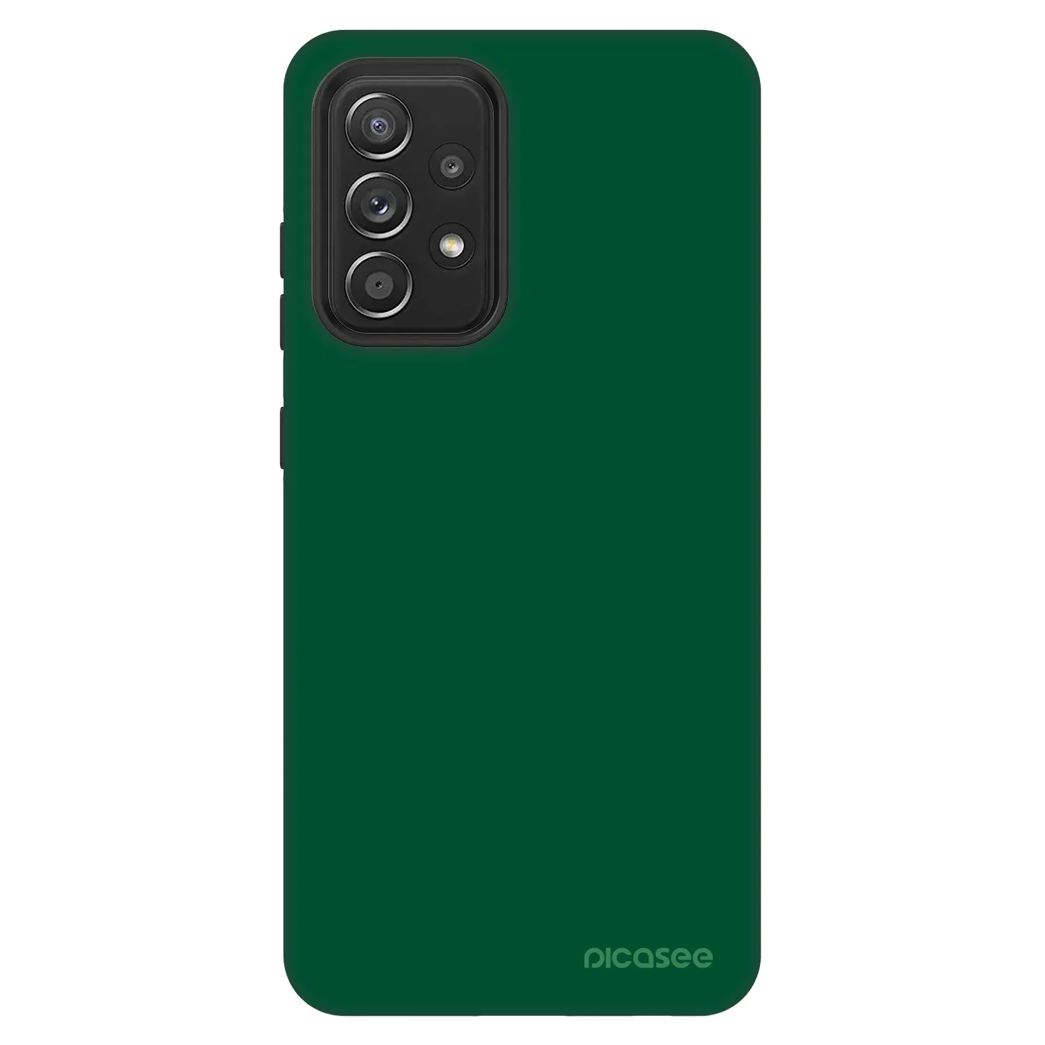 Picasee Fashion Case pre Samsung Galaxy A52 5G A525F - Green Gleam
