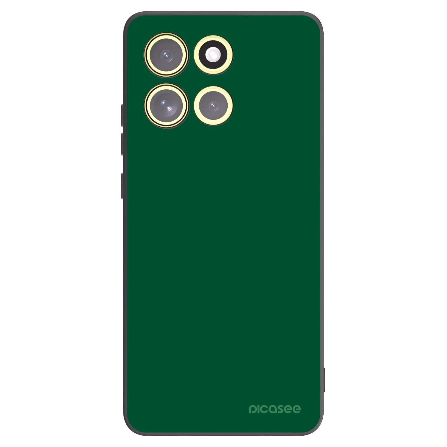 Picasee silikónový čierny obal pre Motorola Moto G86 5G - Green Gleam
