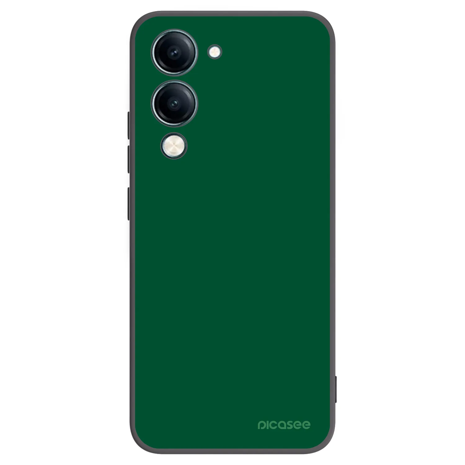 Picasee silikónový čierny obal pre Vivo Y29s 5G - Green Gleam