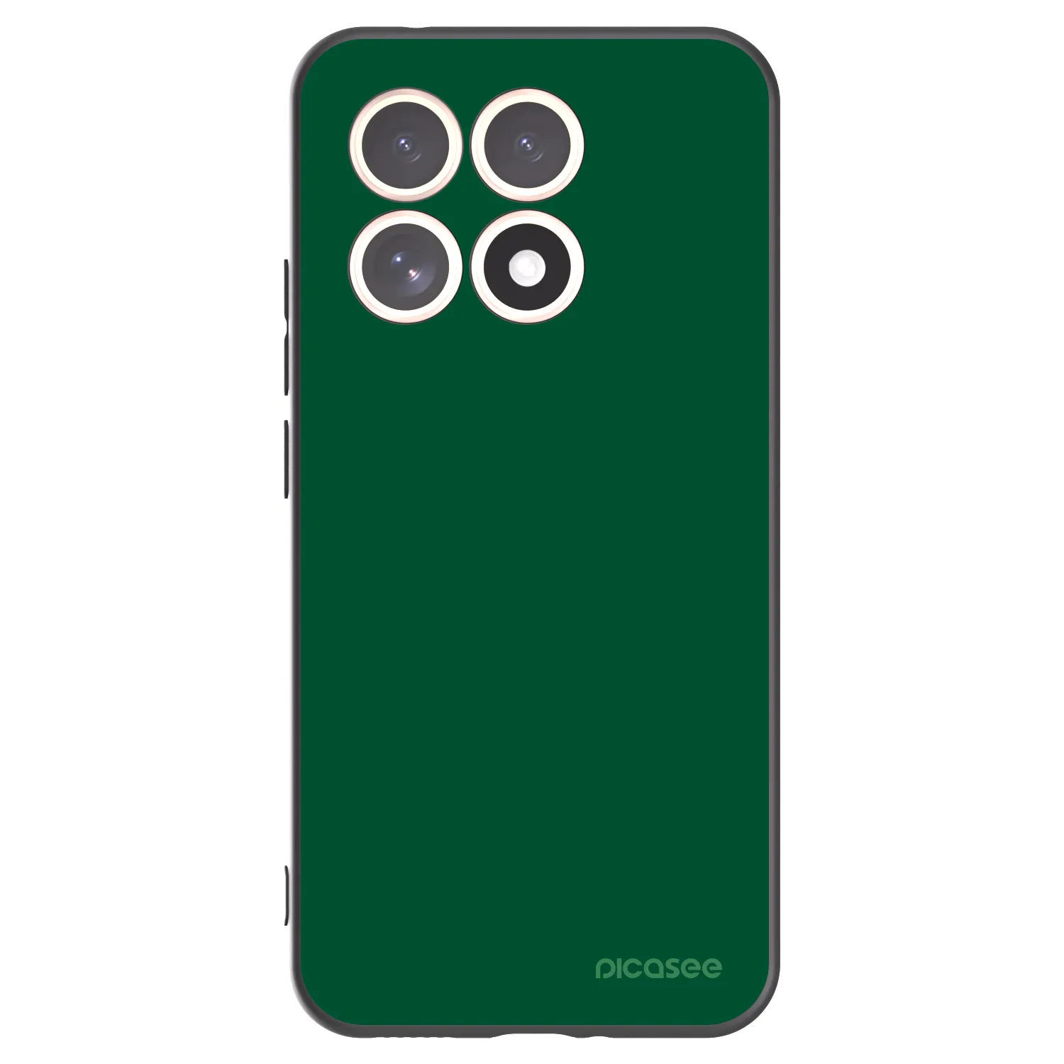 Picasee silikónový čierny obal pre Xiaomi 15T - Green Gleam