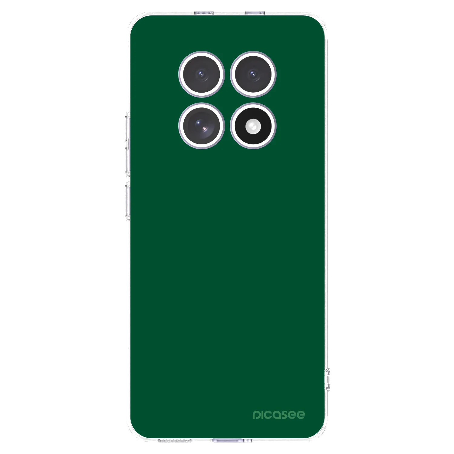 Picasee silikónový prehľadný obal pre Xiaomi Redmi Note 15 - Green Gleam