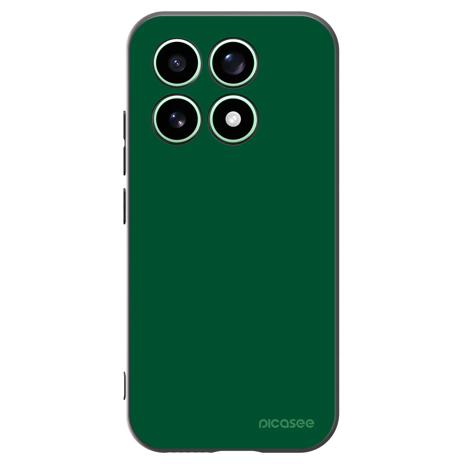 Picasee silikónový čierny obal pre Xiaomi 17 - Green Gleam