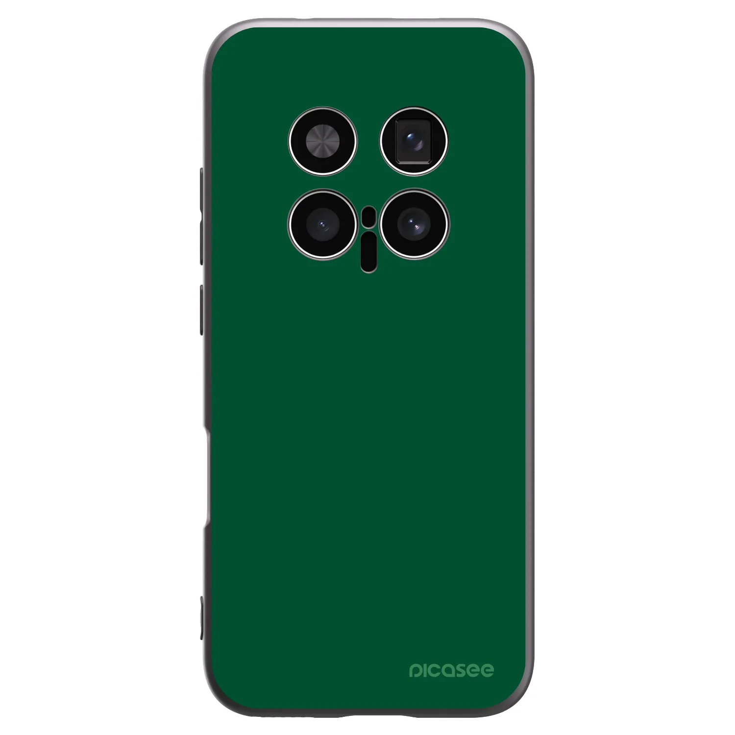 Picasee silikónový čierny obal pre Honor Magic8 Pro 5G - Green Gleam