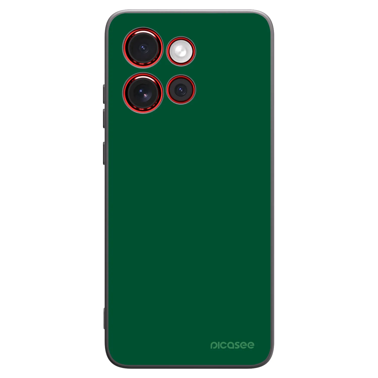 Picasee silikónový čierny obal pre Motorola Edge 60 Neo 5G - Green Gleam