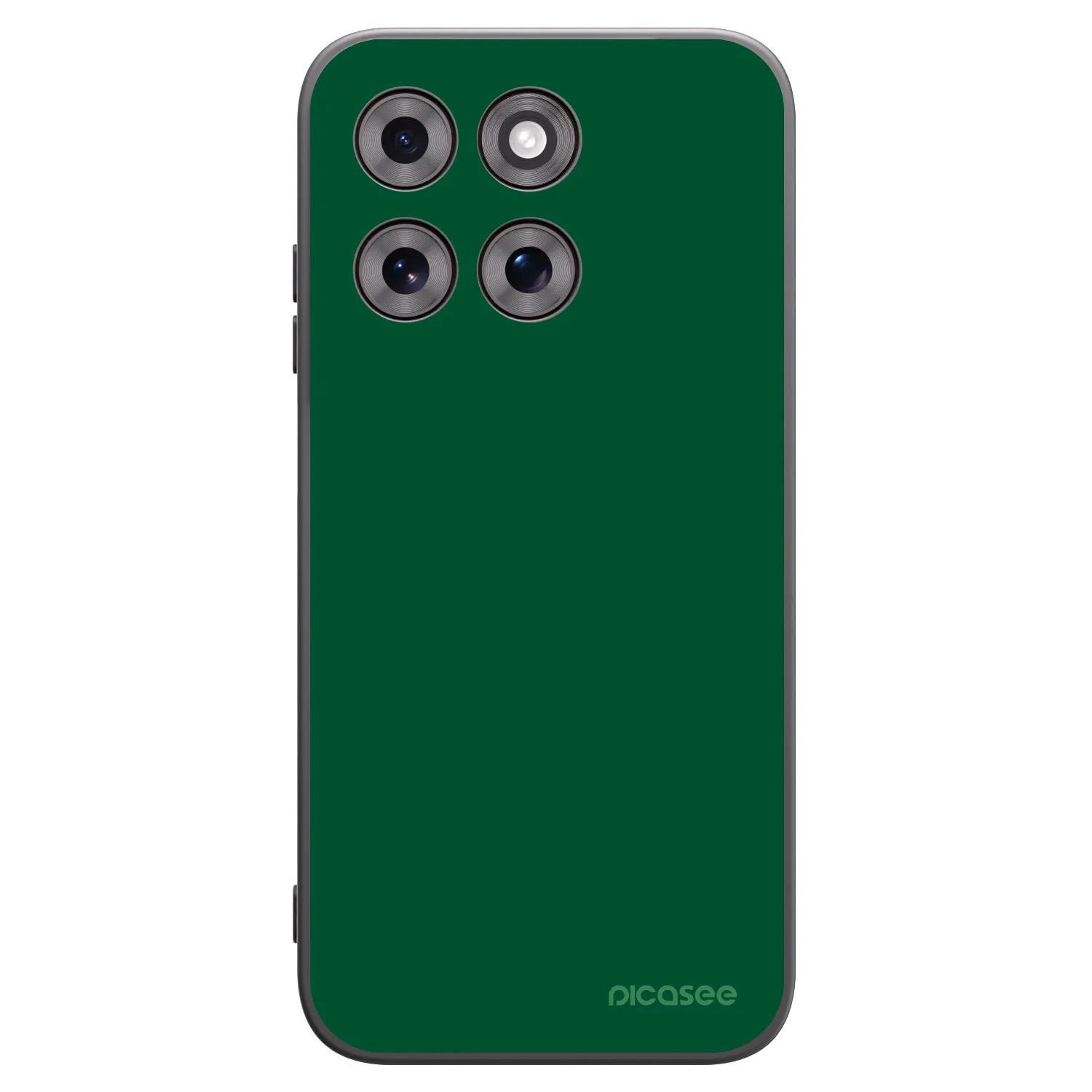 Picasee silikónový čierny obal pre Motorola Moto G77 - Green Gleam