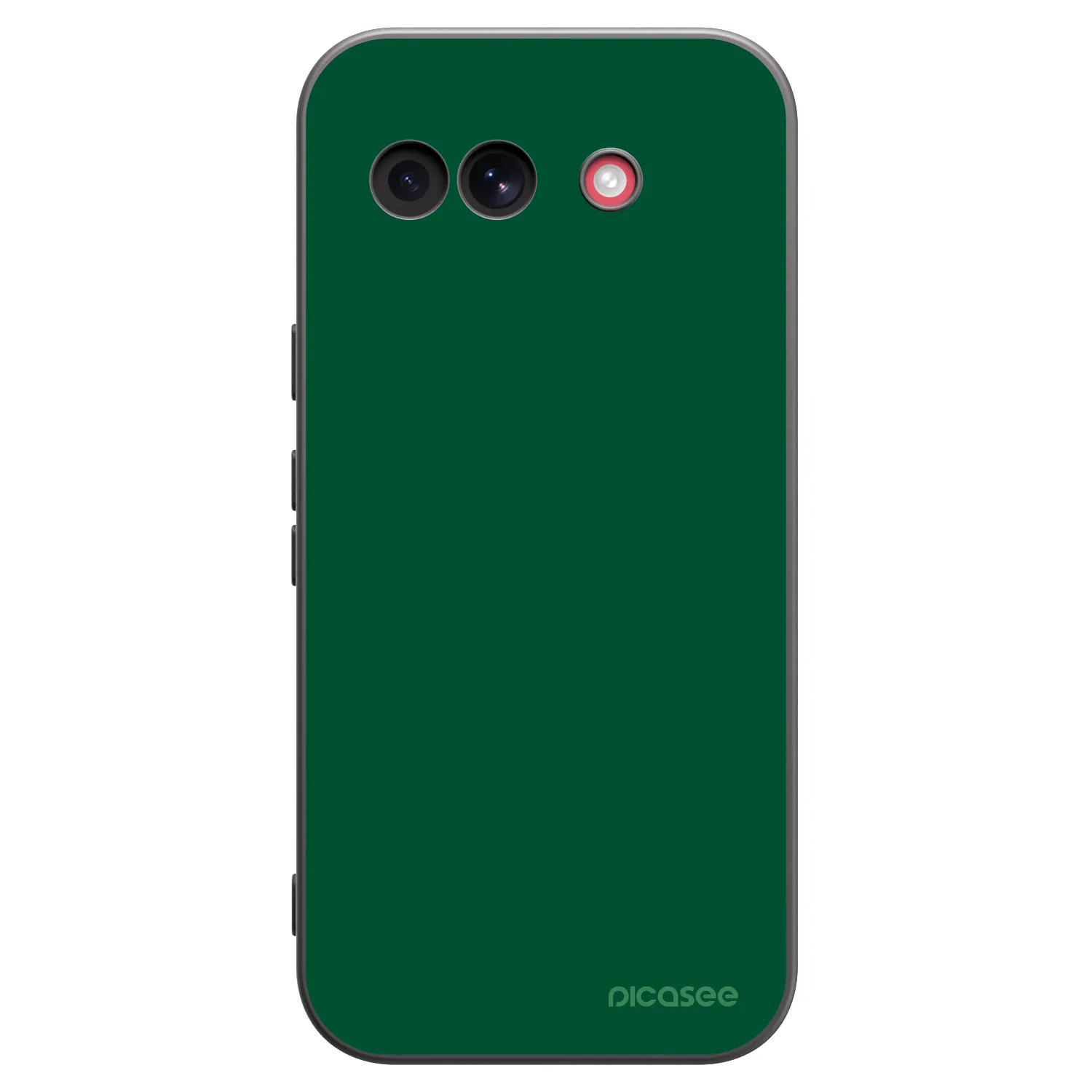 Picasee silikónový čierny obal pre Google Pixel 10a - Green Gleam