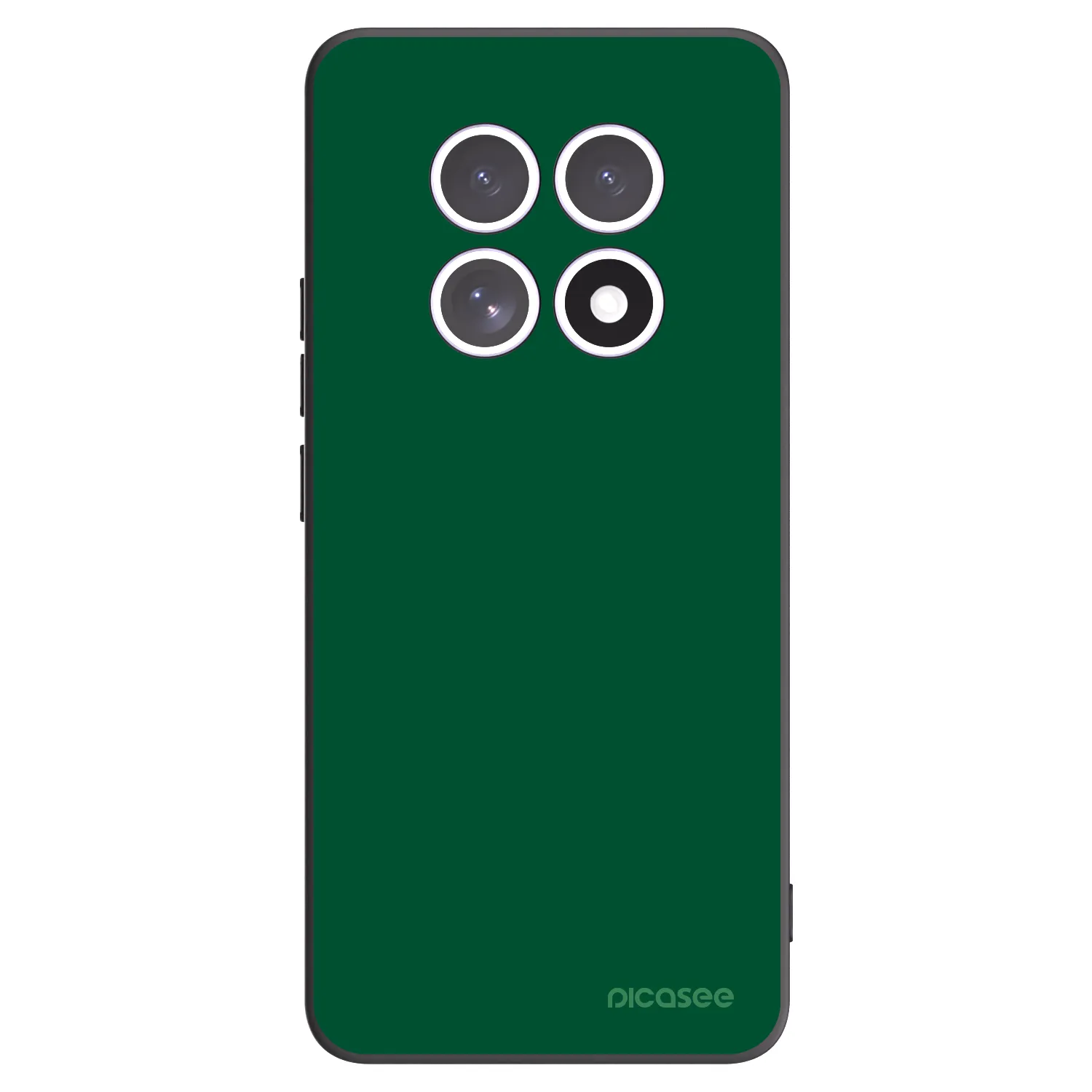 Picasee silikónový čierny obal pre Xiaomi Redmi Note 15 5G - Green Gleam