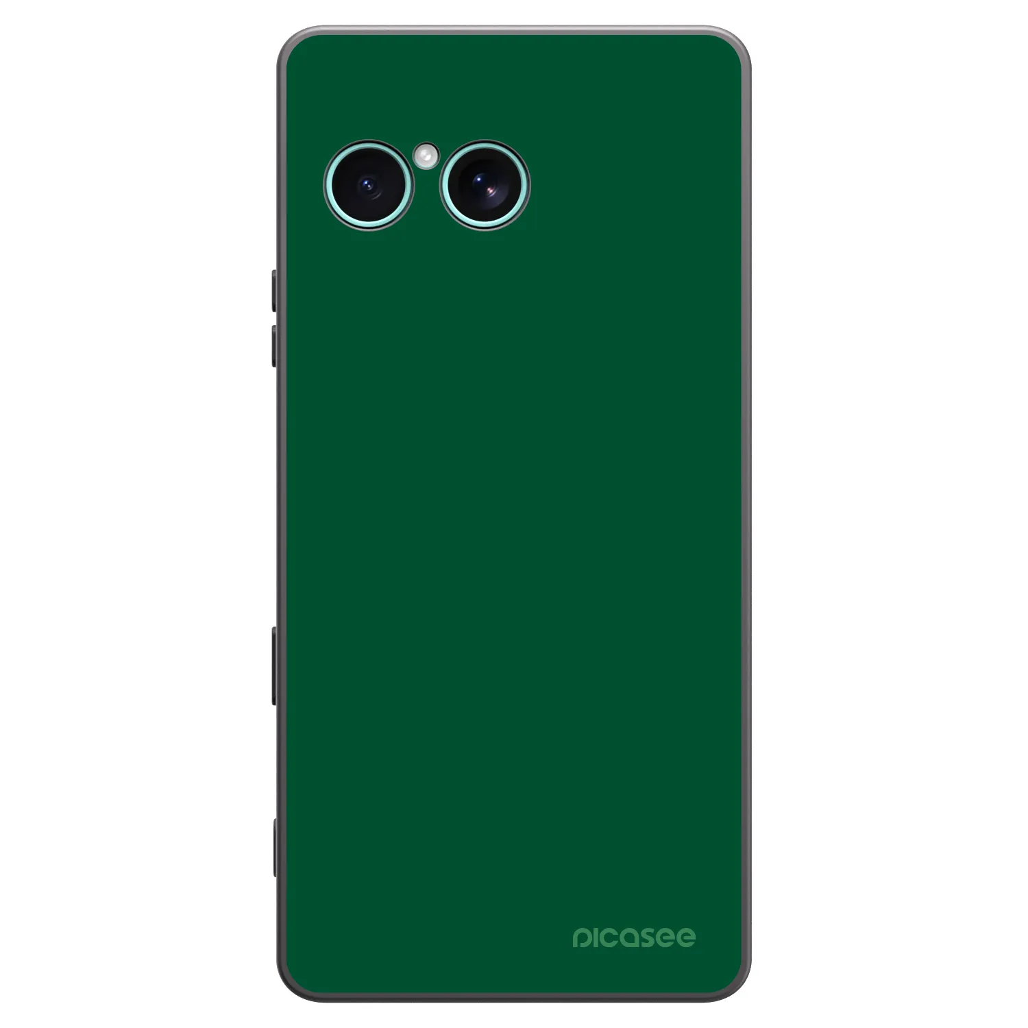 Picasee silikónový čierny obal pre Sony Xperia 10 VII - Green Gleam
