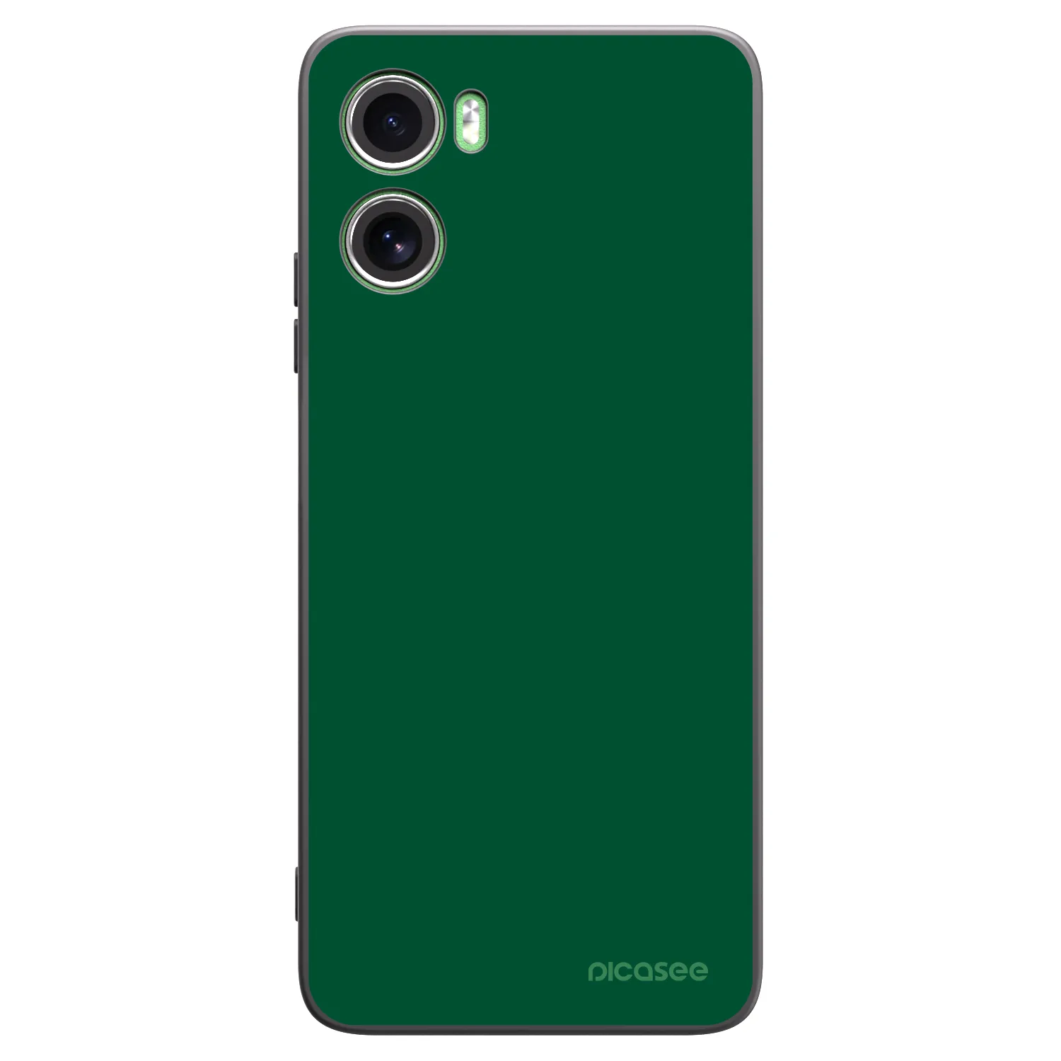 Picasee silikónový čierny obal pre Motorola Moto G06 - Green Gleam