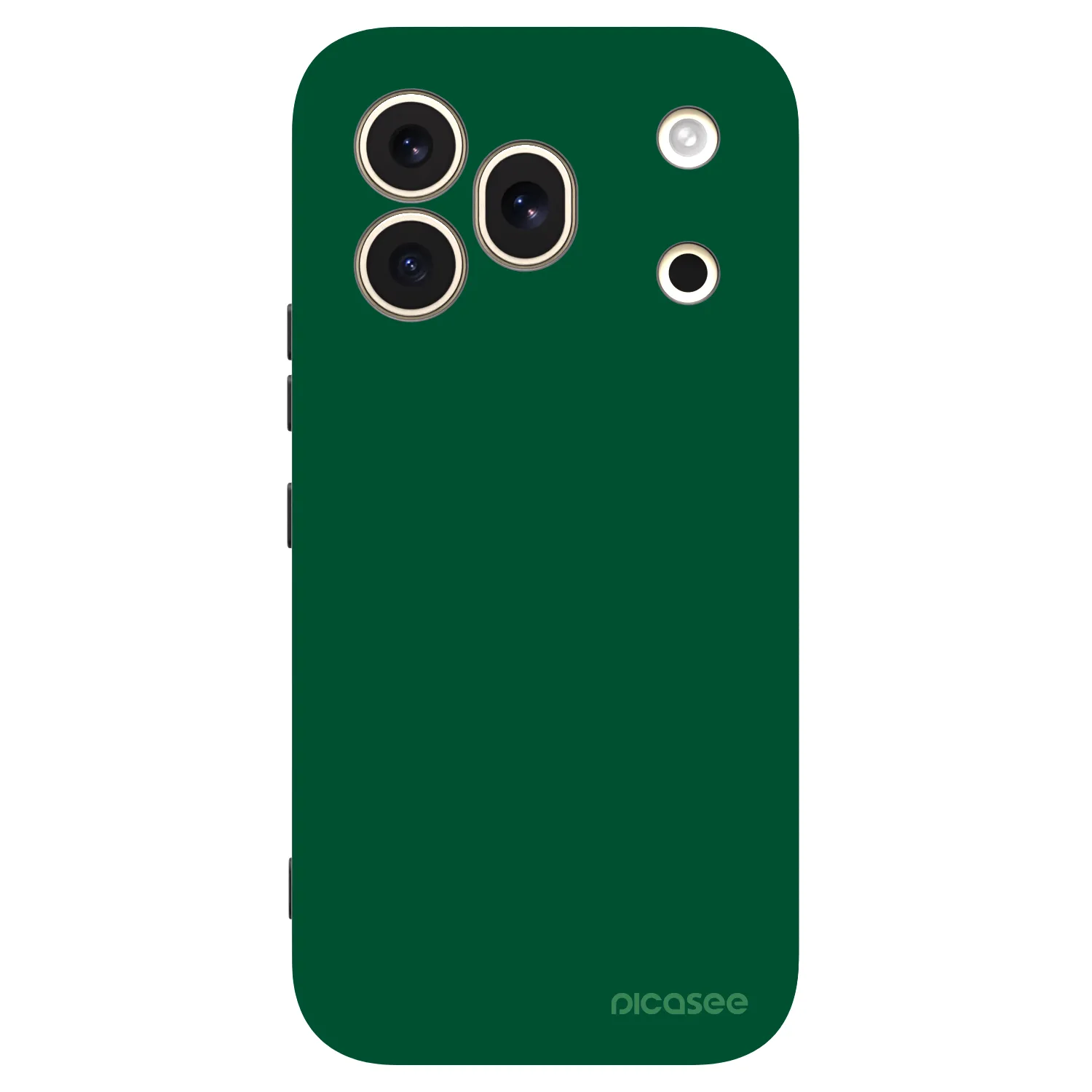 Picasee silikónový čierny obal pre Honor 600 Pro - Green Gleam
