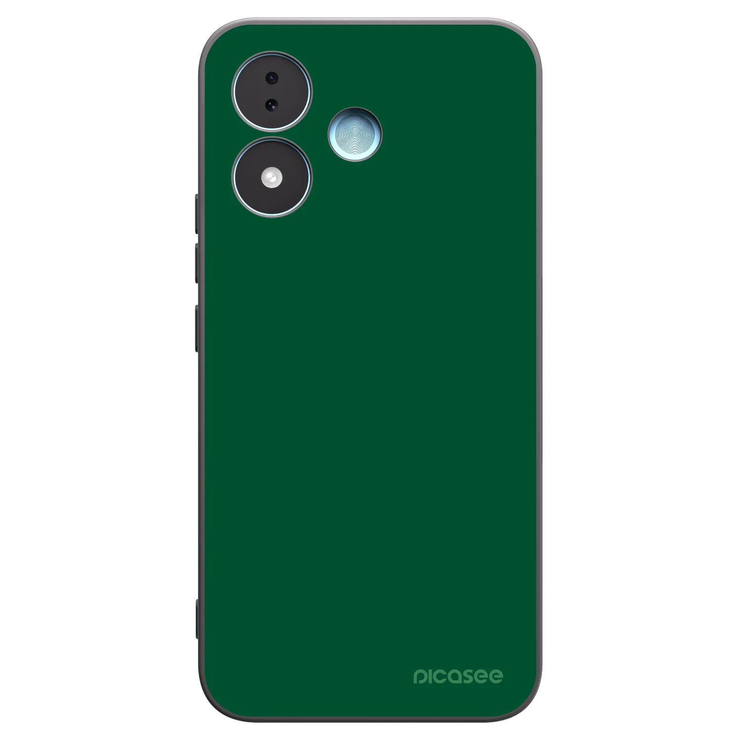Picasee silikónový čierny obal pre Xiaomi Redmi Note 17 5G - Green Gleam