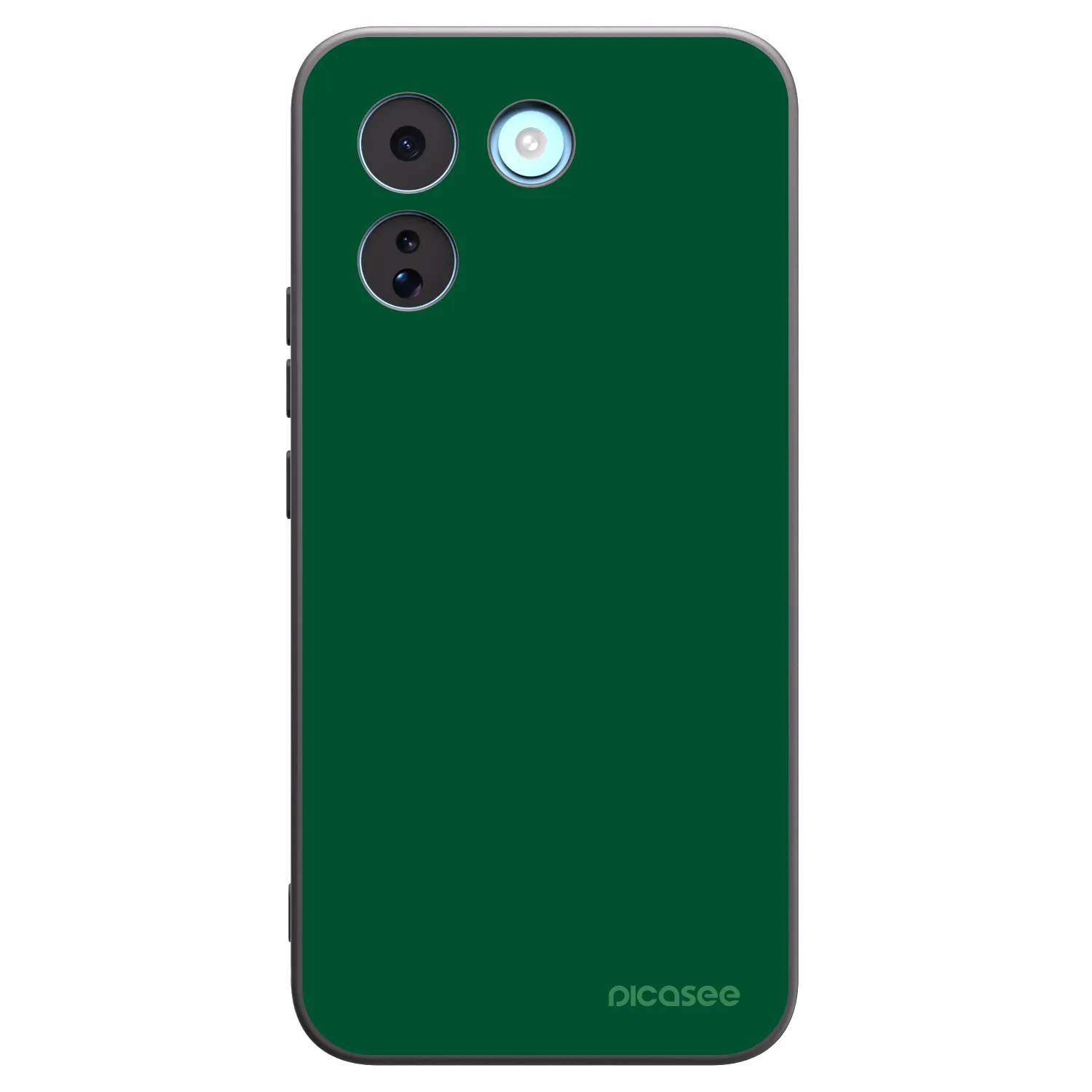 Picasee silikónový čierny obal pre Xiaomi Redmi Note 17 Pro MAX 5G - Green Gleam