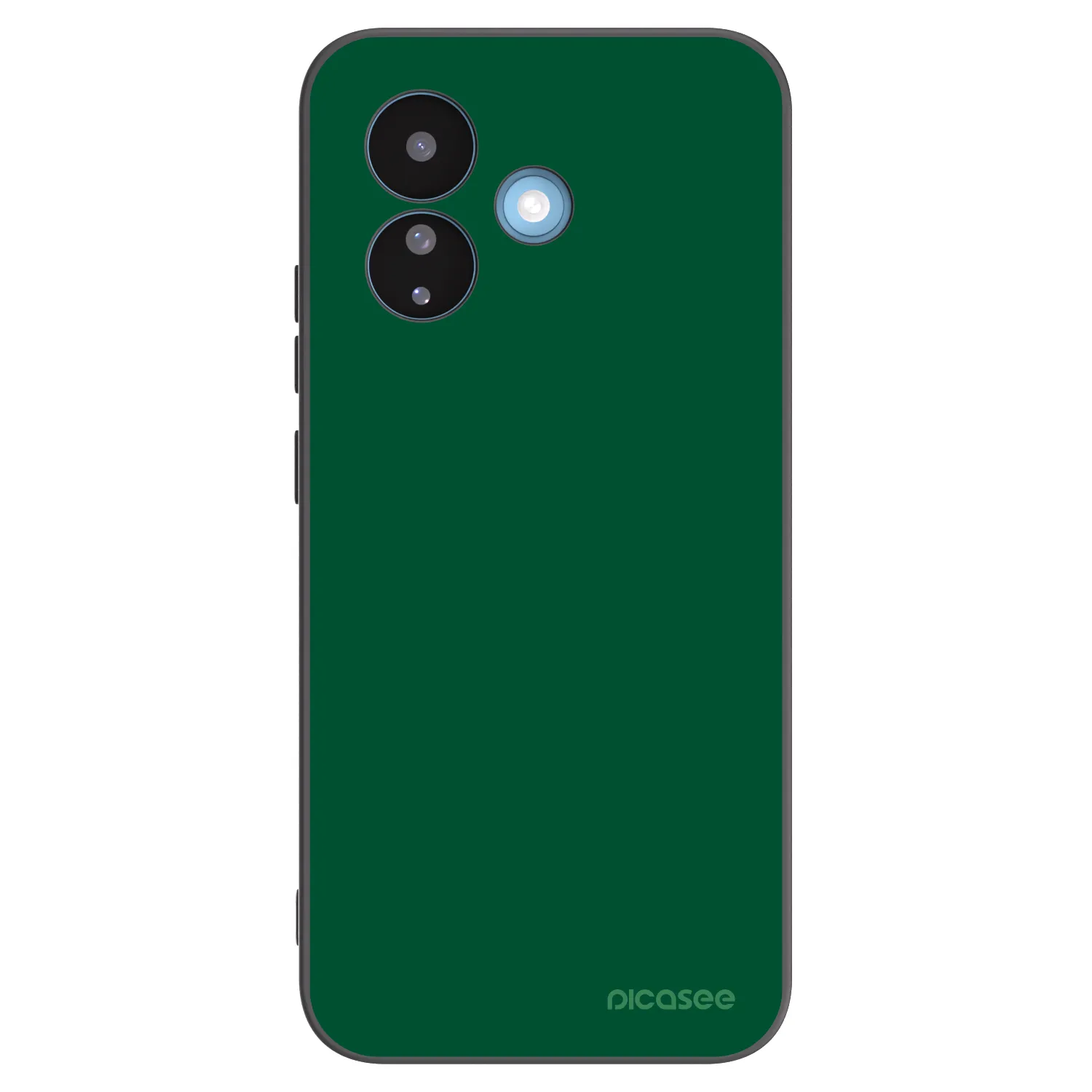 Picasee silikónový čierny obal pre Xiaomi Redmi Note 17 Pro 5G - Green Gleam