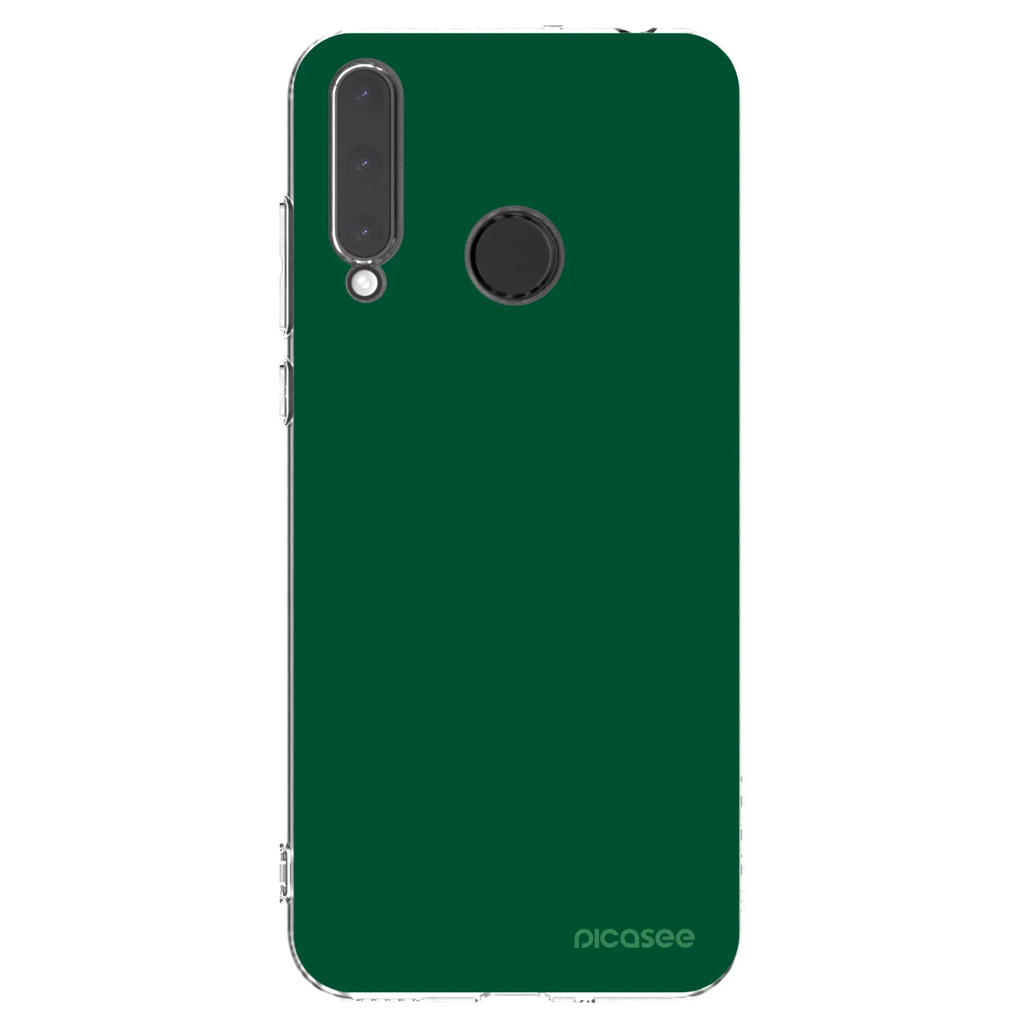 Picasee silikónový prehľadný obal pre Honor 20 Lite - Green Gleam