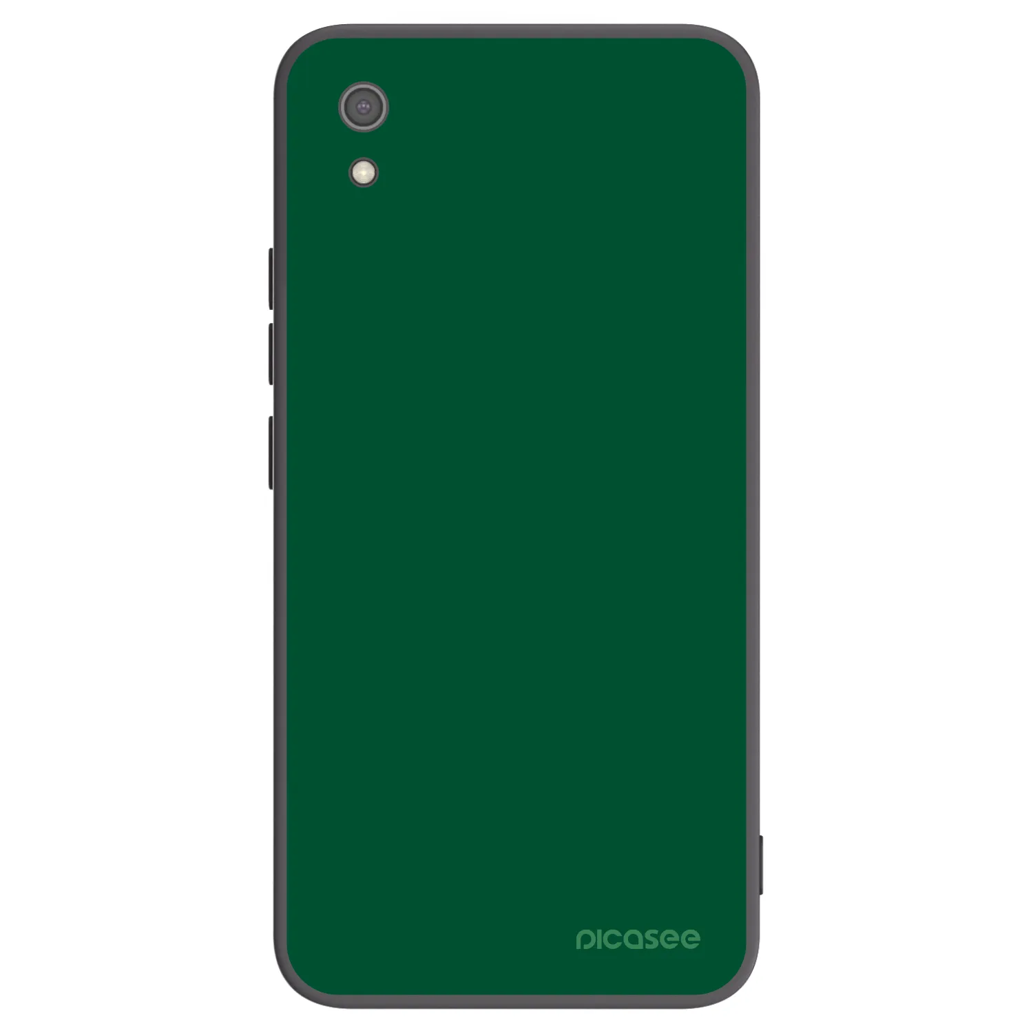 Picasee silikónový čierny obal pre Xiaomi Redmi 7A - Green Gleam