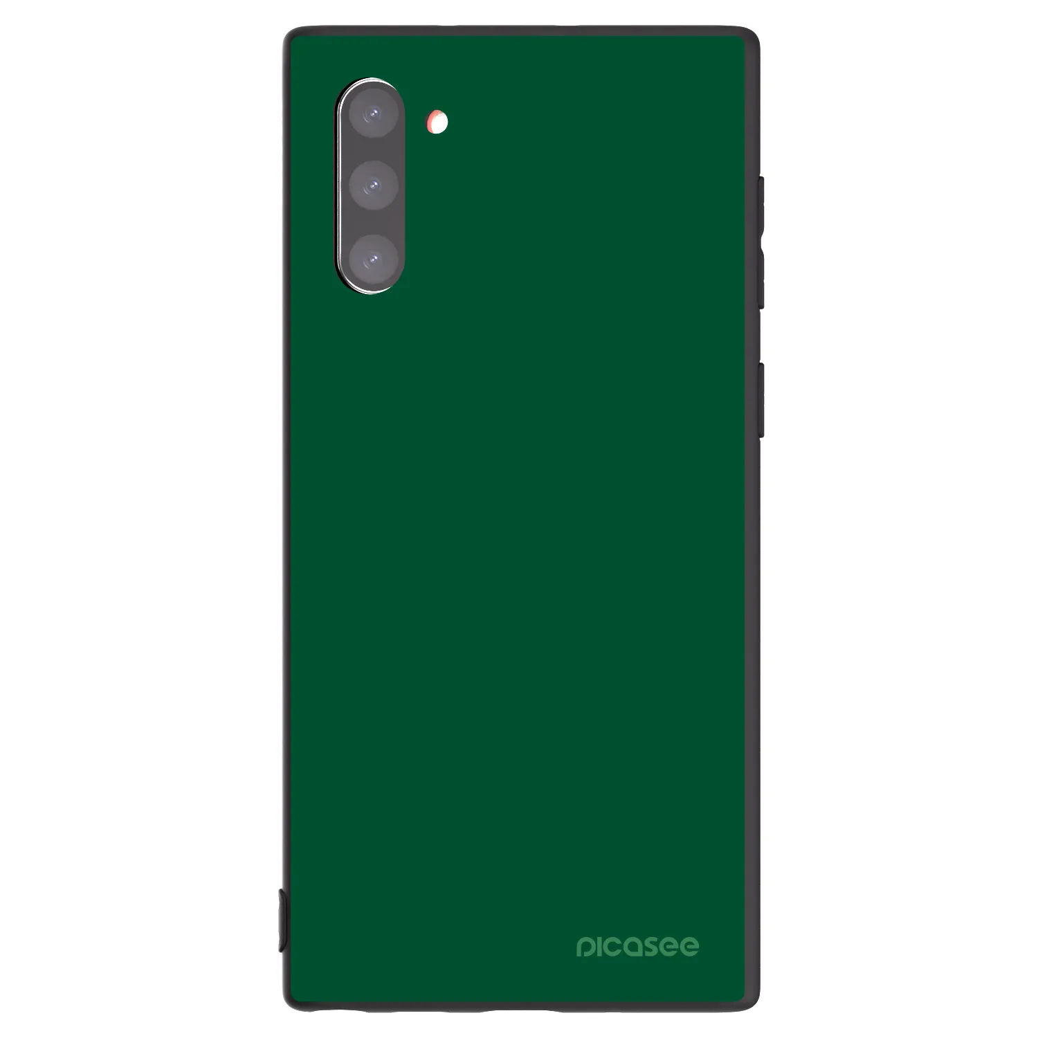 Picasee silikónový čierny obal pre Samsung Galaxy Note 10 N970F - Green Gleam