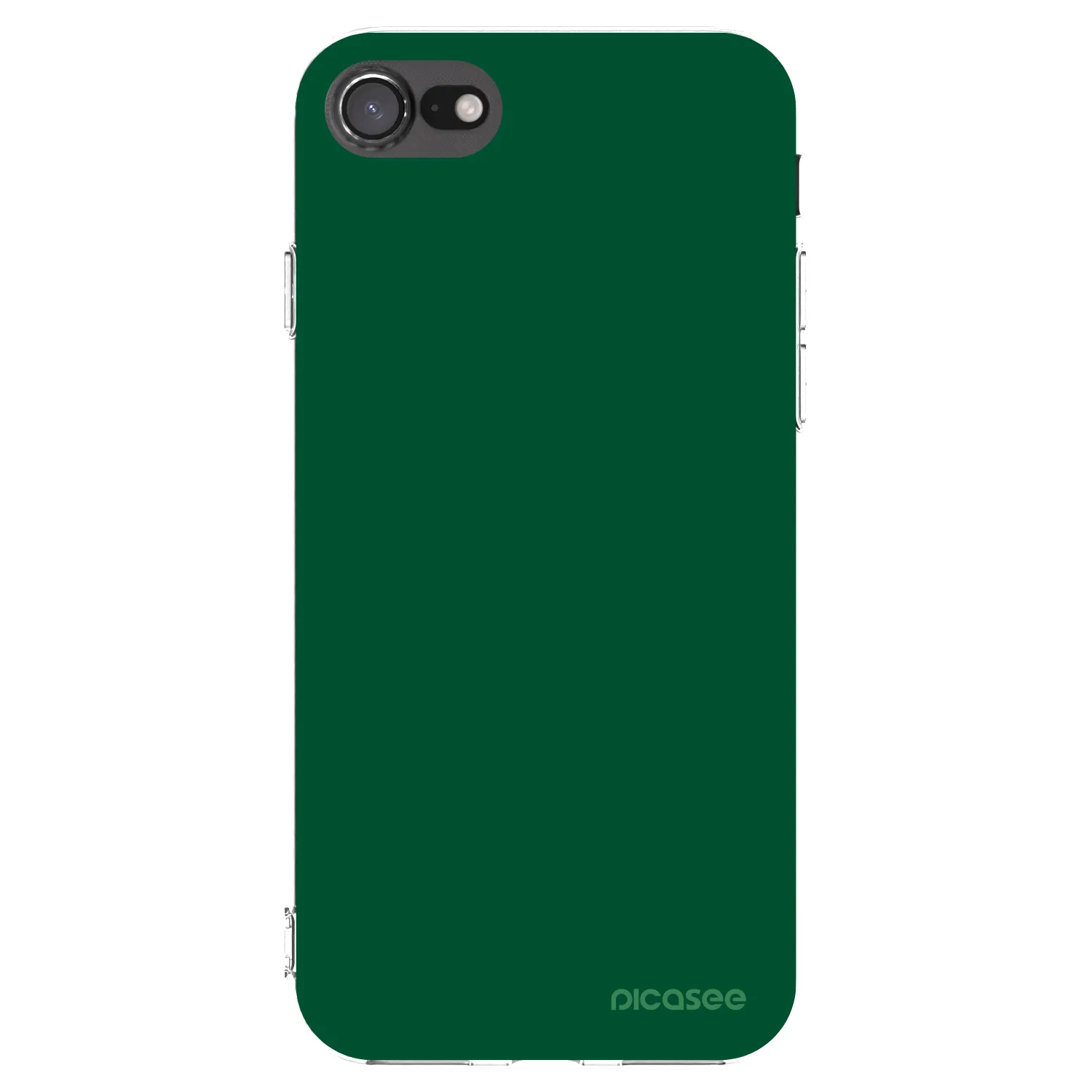 Picasee silikónový prehľadný obal pre Apple iPhone 8 - Green Gleam