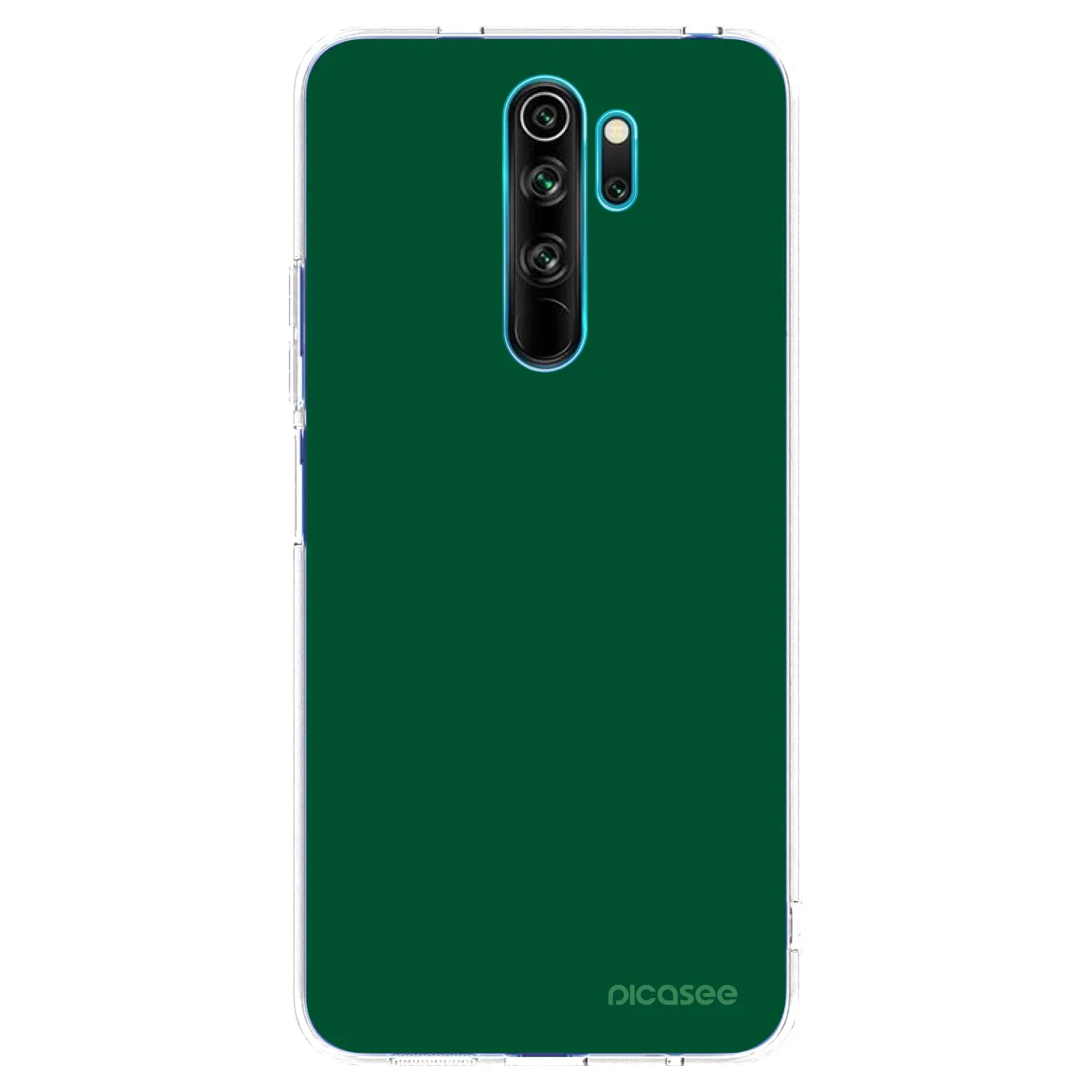 Picasee silikónový prehľadný obal pre Xiaomi Redmi Note 8 Pro - Green Gleam
