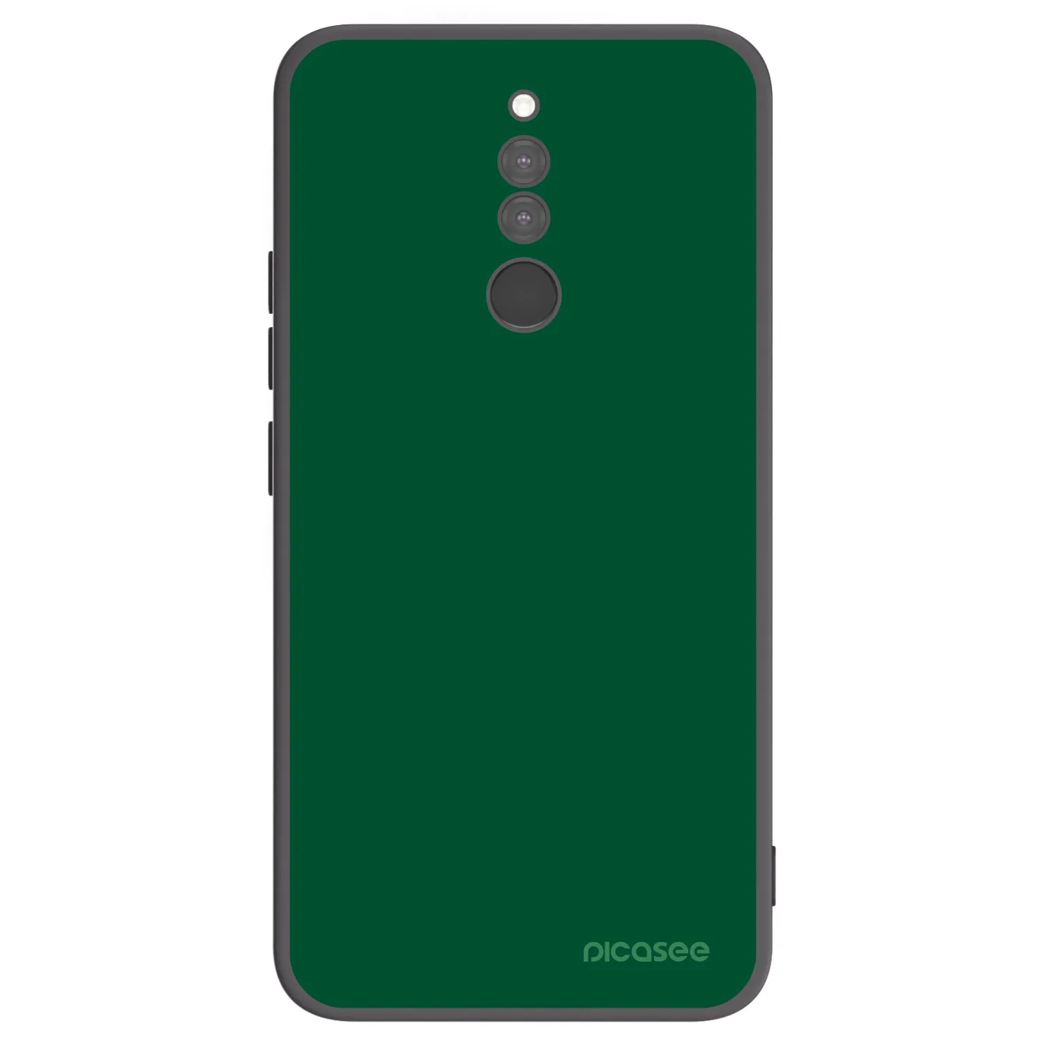 Picasee silikónový čierny obal pre Xiaomi Redmi 8 - Green Gleam