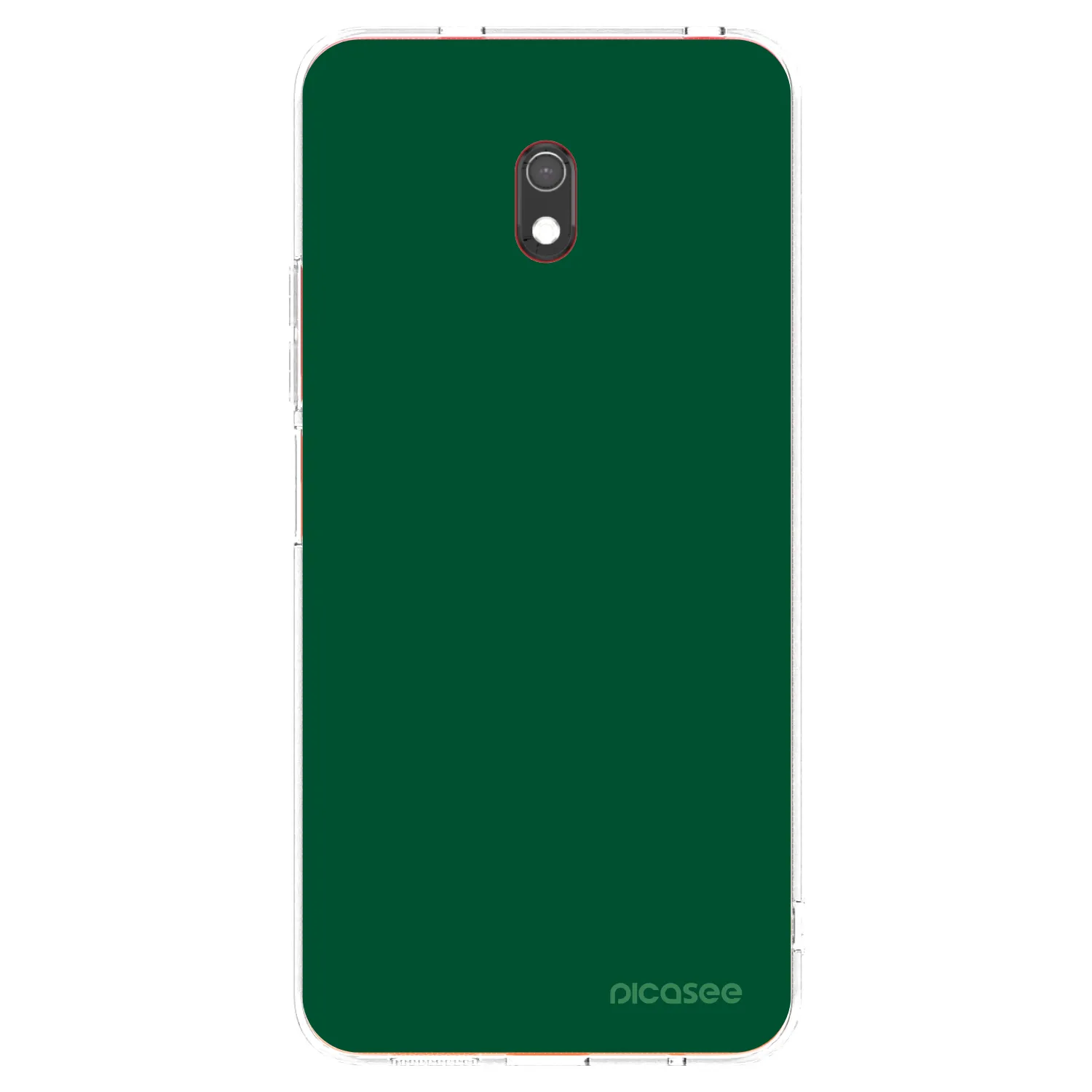 Picasee silikónový prehľadný obal pre Xiaomi Redmi 8A - Green Gleam