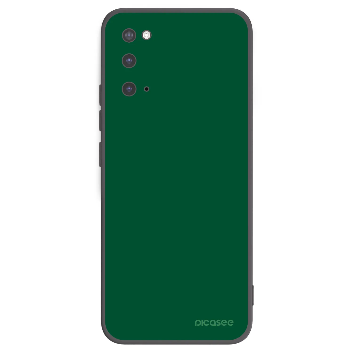 Picasee silikónový čierny obal pre Samsung Galaxy S20 G980F - Green Gleam