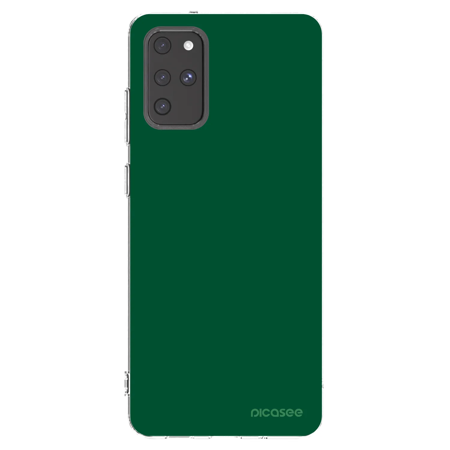 Picasee silikónový prehľadný obal pre Samsung Galaxy S20+ G985F - Green Gleam