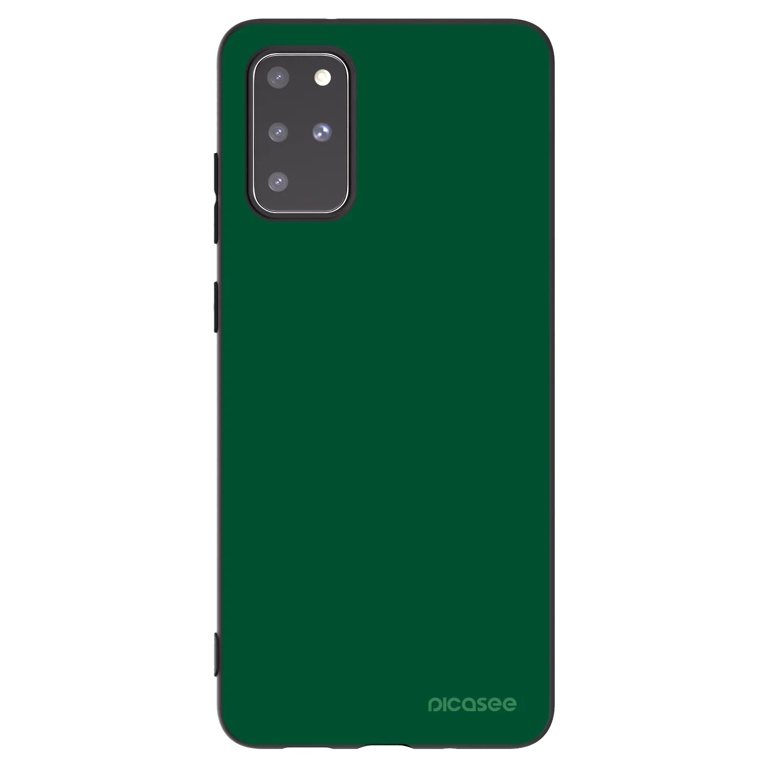 Picasee silikónový čierny obal pre Samsung Galaxy S20+ G985F - Green Gleam