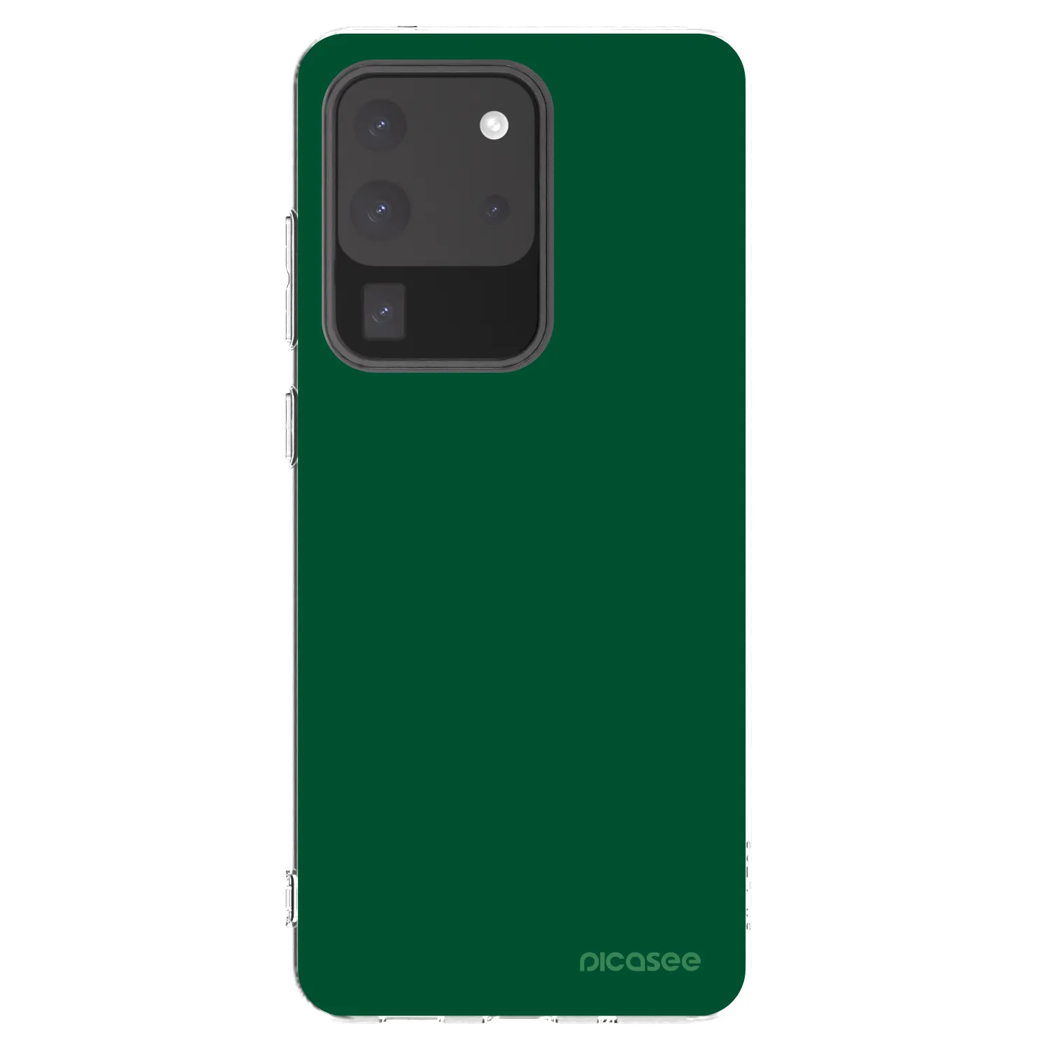 Picasee silikónový prehľadný obal pre Samsung Galaxy S20 Ultra 5G G988F - Green Gleam