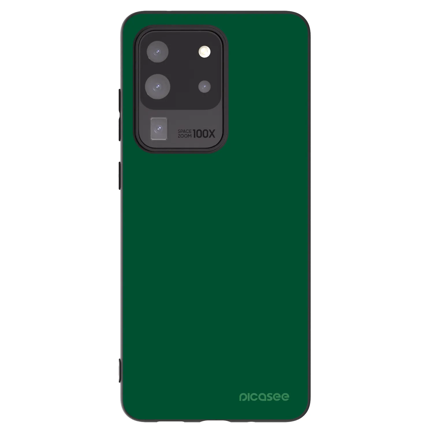 Picasee silikónový čierny obal pre Samsung Galaxy S20 Ultra 5G G988F - Green Gleam