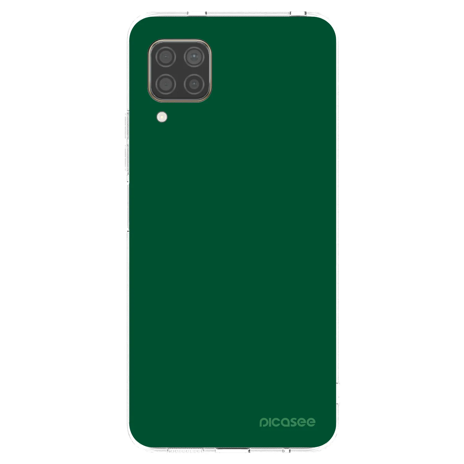 Picasee silikónový prehľadný obal pre Huawei P40 Lite - Green Gleam