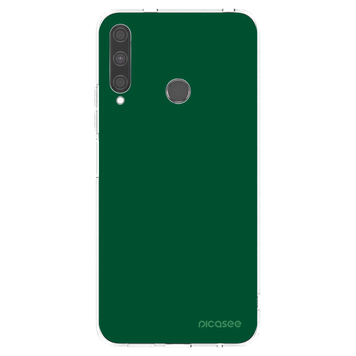 Picasee silikónový prehľadný obal pre Huawei P40 Lite E - Green Gleam