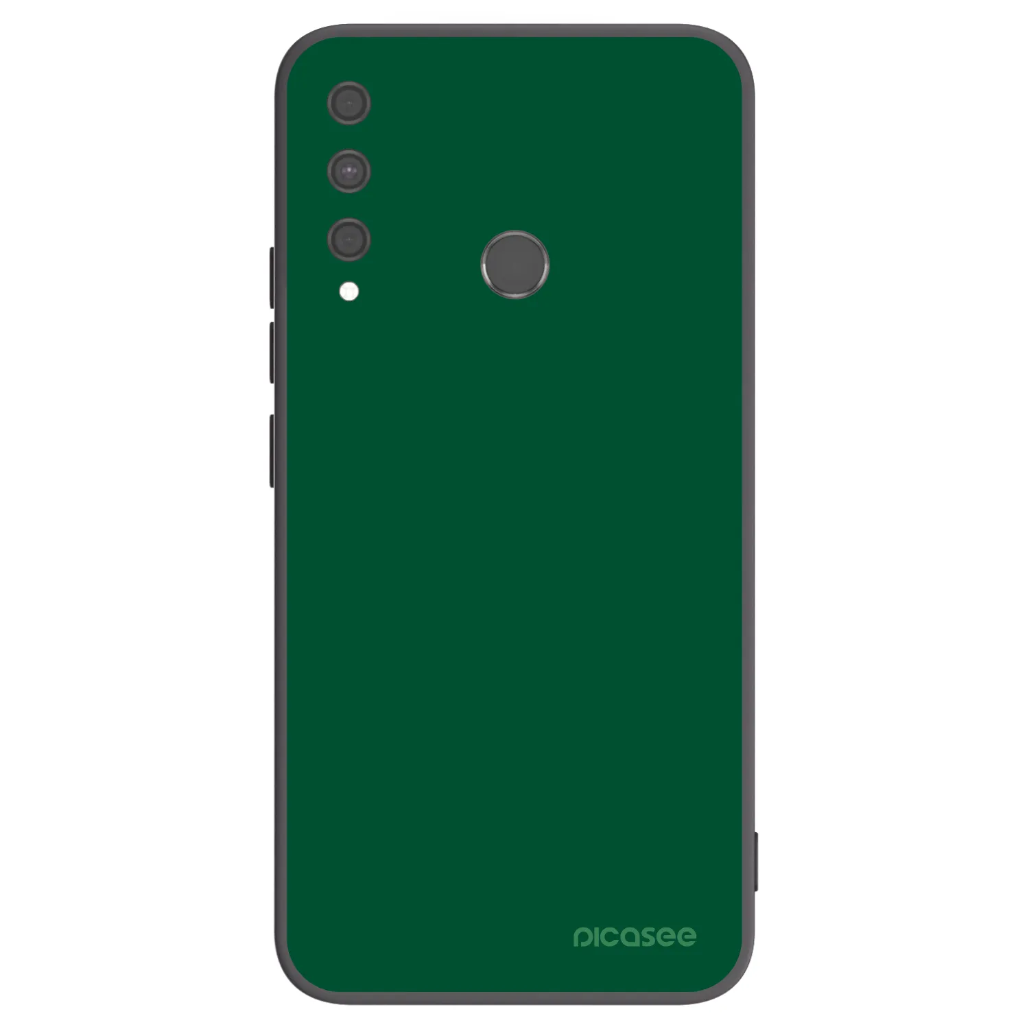 Picasee silikónový čierny obal pre Huawei P40 Lite E - Green Gleam
