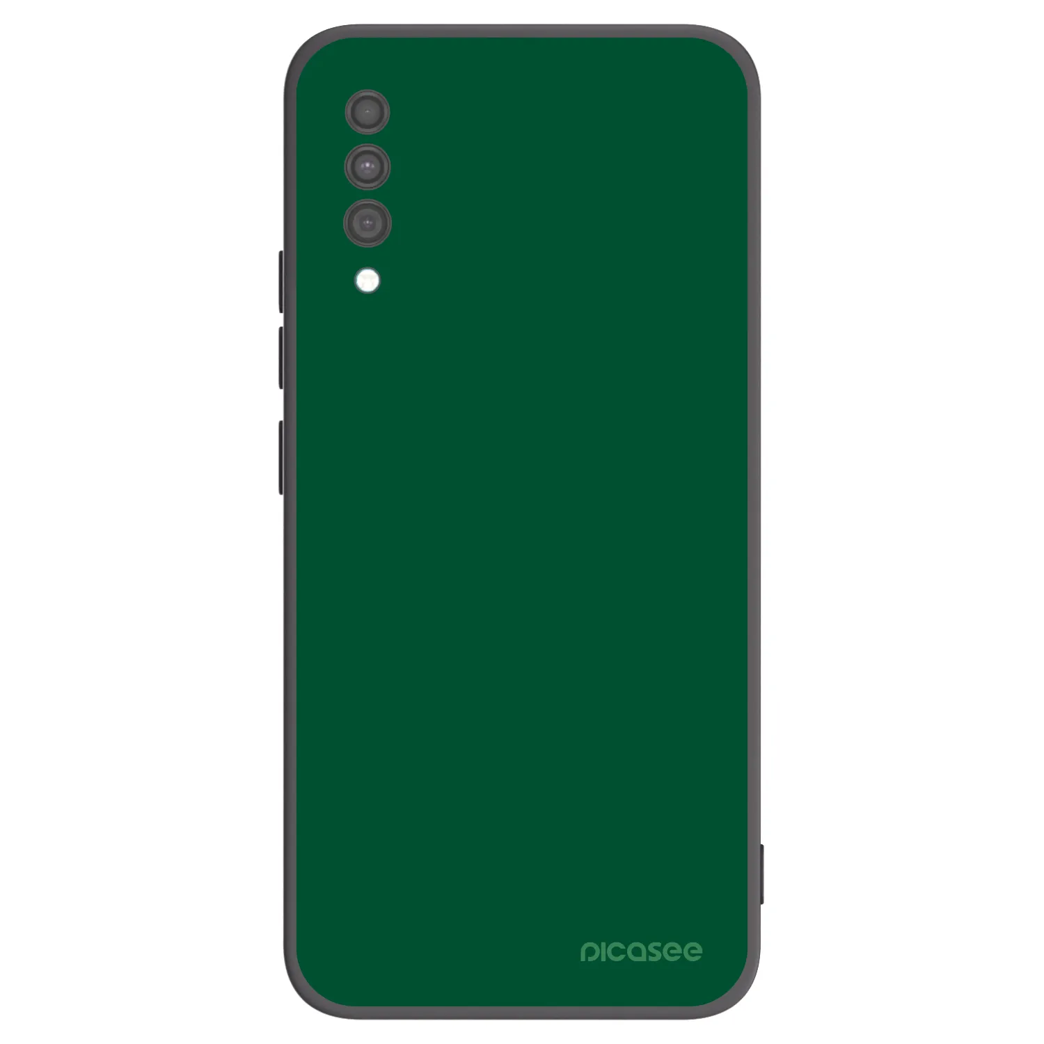 Picasee silikónový čierny obal pre Samsung Galaxy A30s A307F - Green Gleam