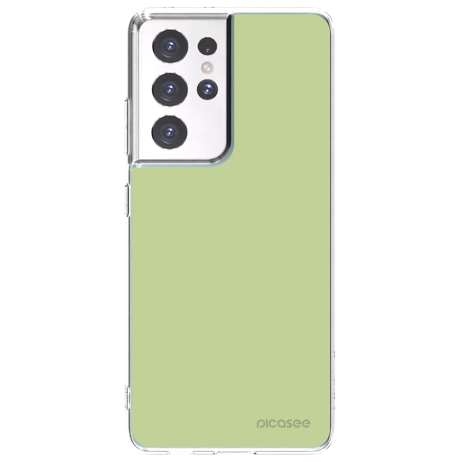Picasee silikónový prehľadný obal pre Samsung Galaxy S21 Ultra 5G G998B - Heavenly Hints