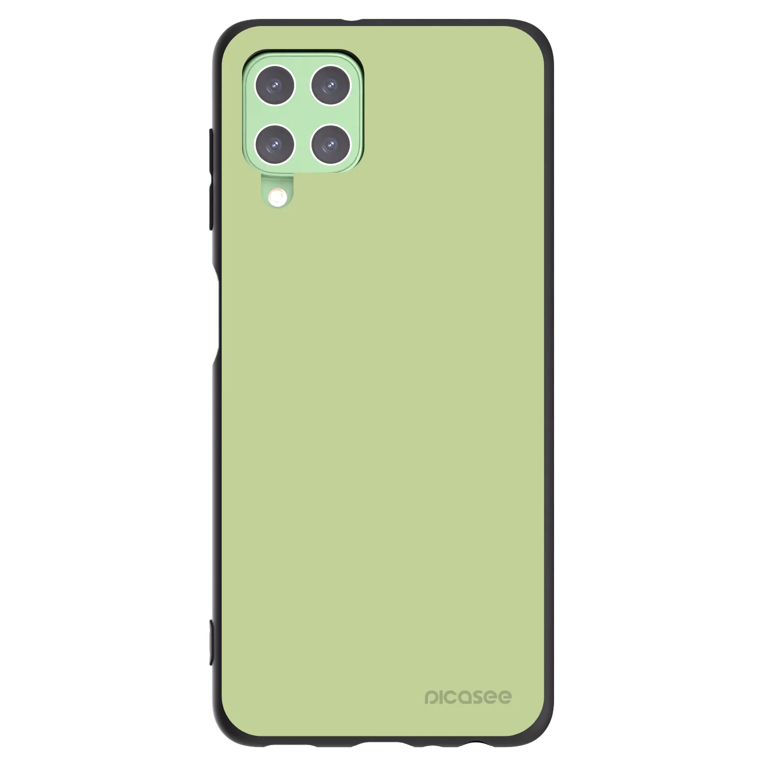 Picasee silikónový čierny obal pre Samsung Galaxy A22 A225F 4G - Heavenly Hints
