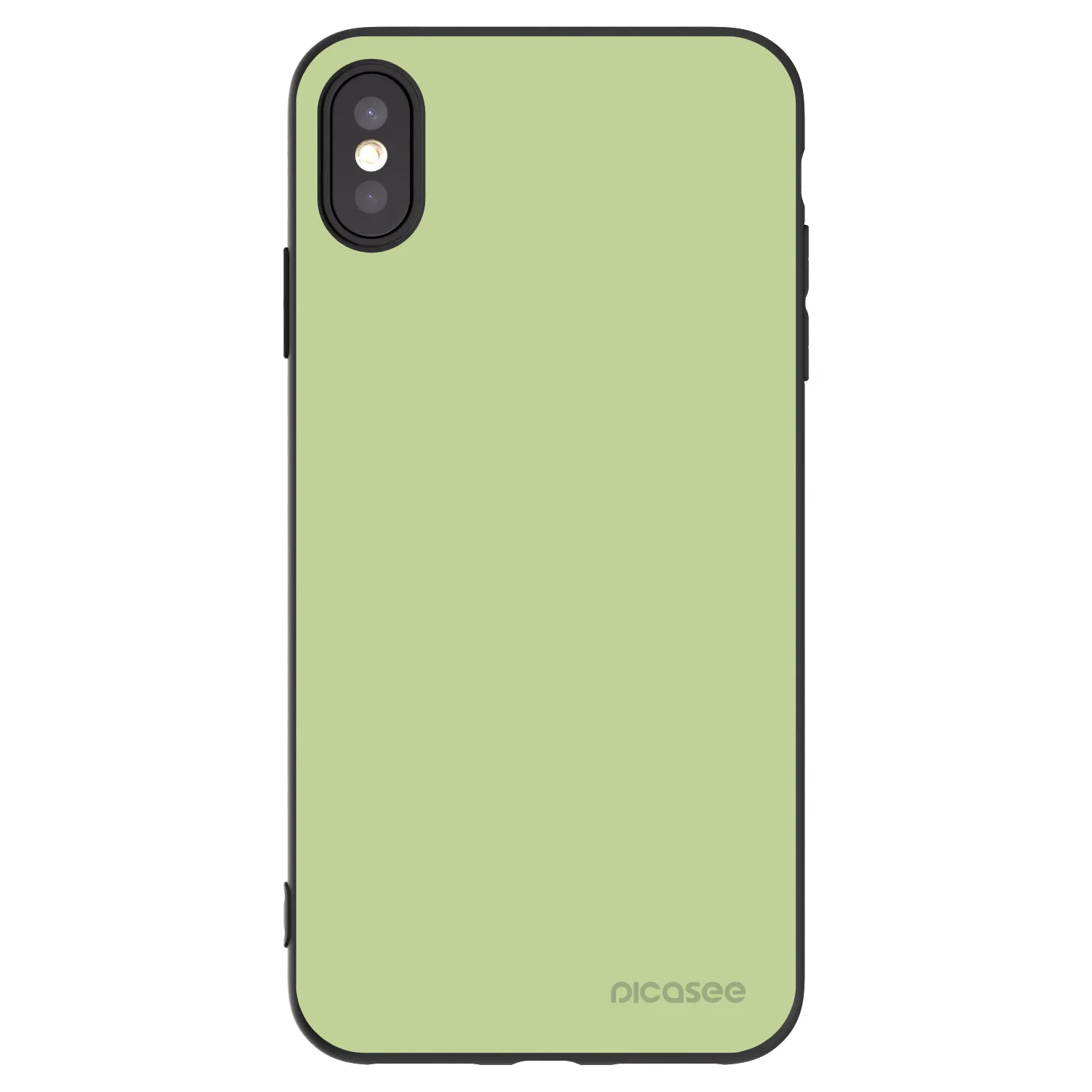 Picasee silikónový čierny obal pre Apple iPhone XS Max - Heavenly Hints