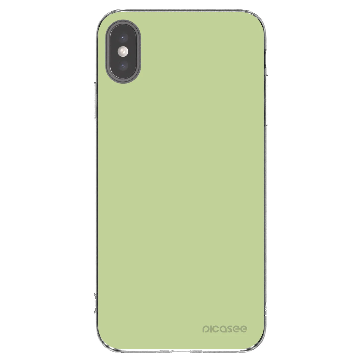 Picasee silikónový prehľadný obal pre Apple iPhone XS Max - Heavenly Hints