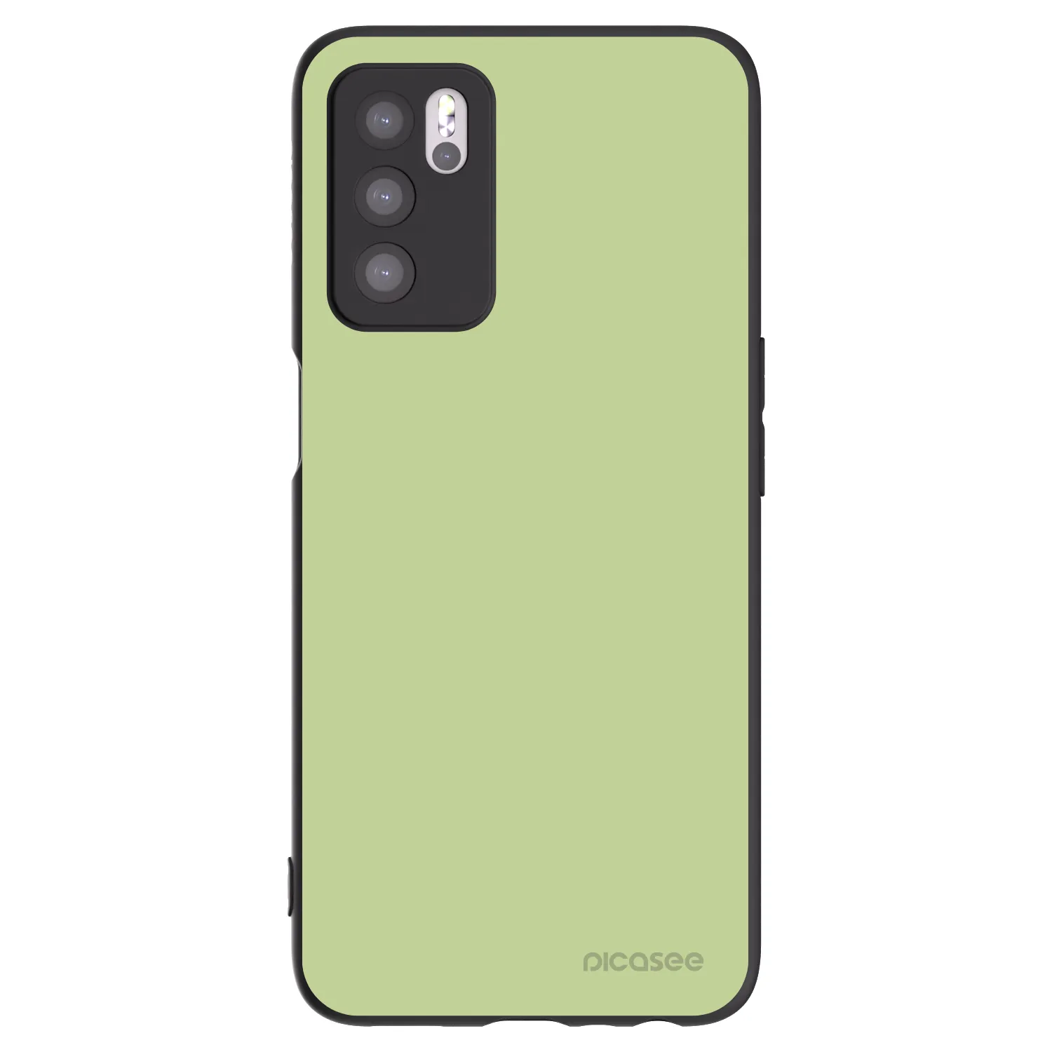 Picasee silikónový čierny obal pre OPPO A16s - Heavenly Hints