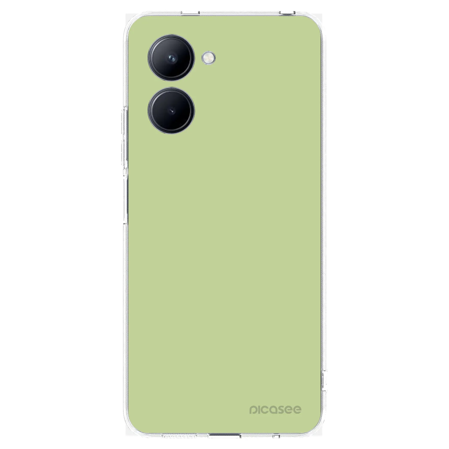Picasee silikónový prehľadný obal pre Realme C33 (2023) - Heavenly Hints