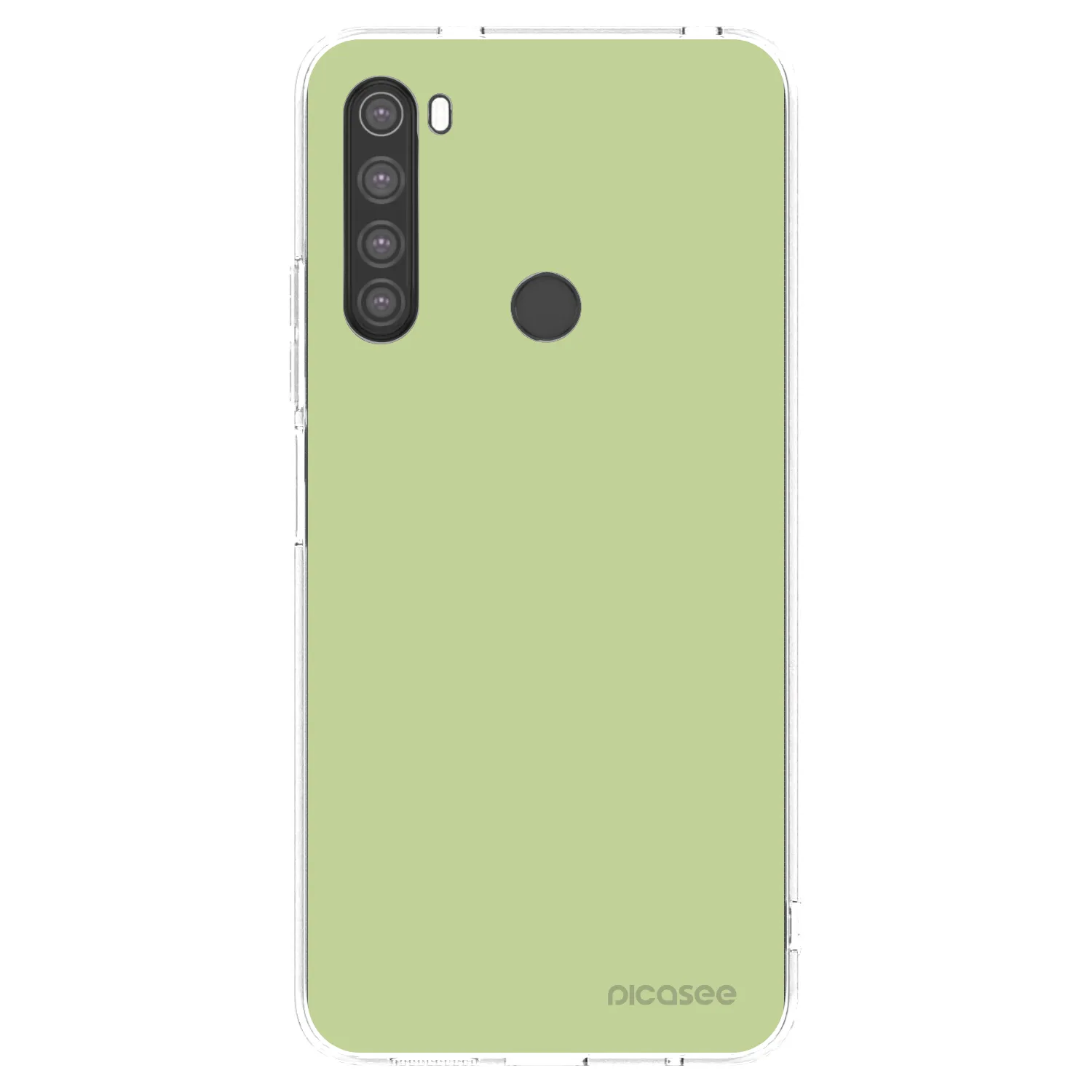 Picasee silikónový prehľadný obal pre Xiaomi Redmi Note 8 - Heavenly Hints