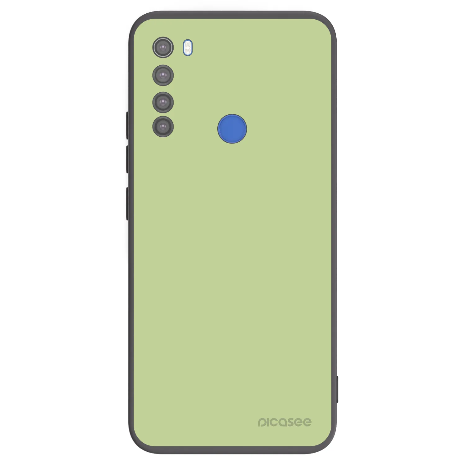 Picasee silikónový čierny obal pre Xiaomi Redmi Note 8T - Heavenly Hints