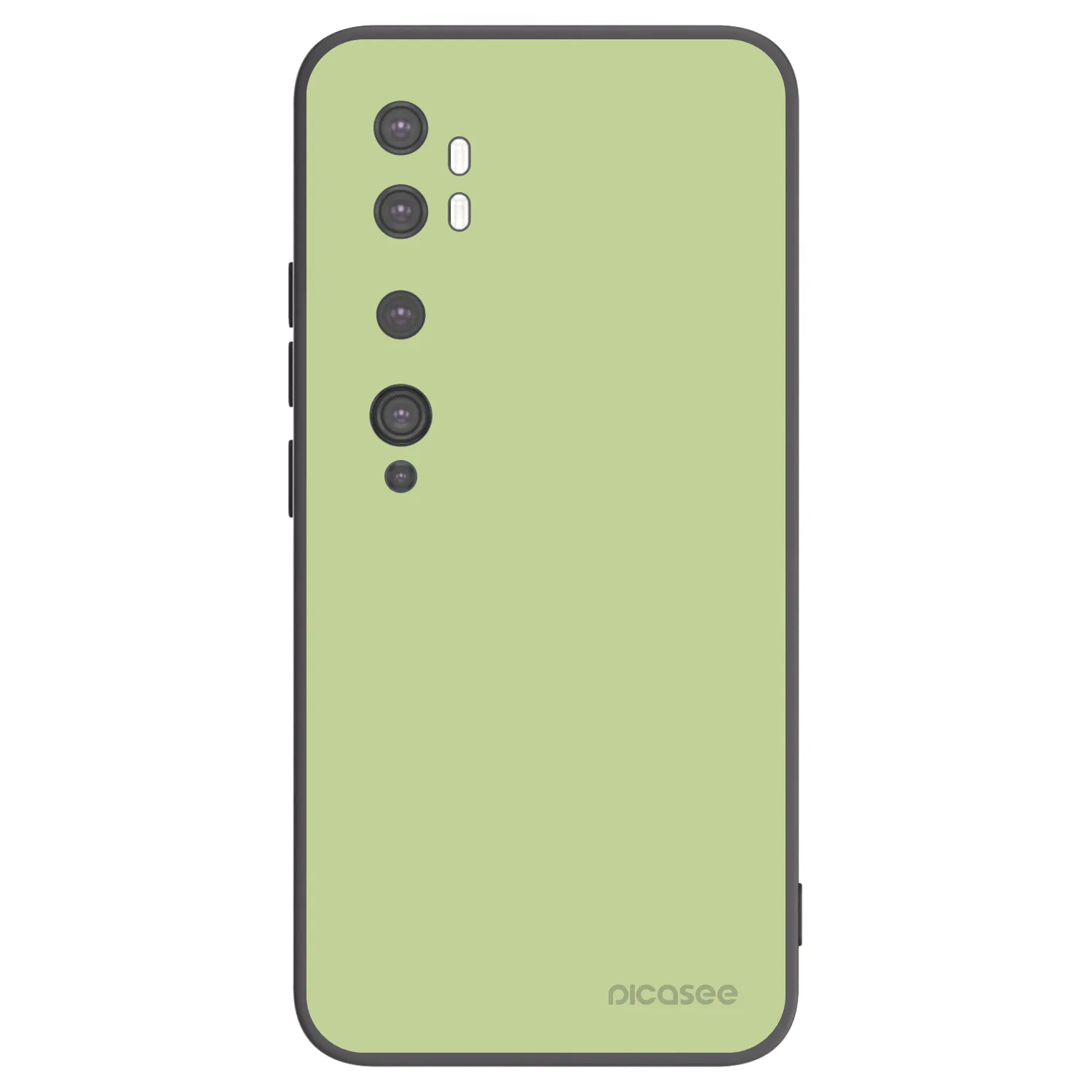 Picasee silikónový čierny obal pre Xiaomi Mi Note 10 (Pro) - Heavenly Hints