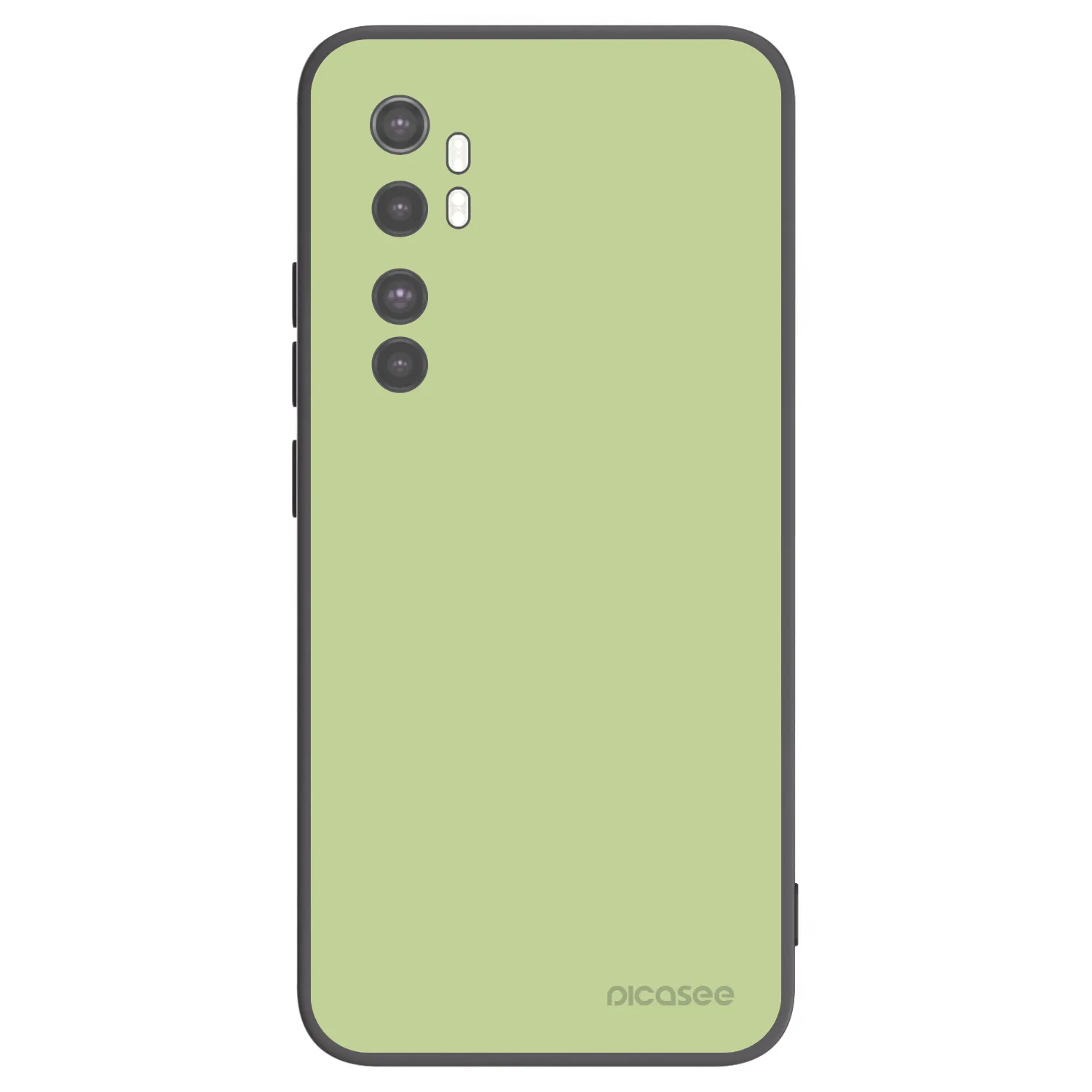 Picasee silikónový čierny obal pre Xiaomi Mi Note 10 Lite - Heavenly Hints