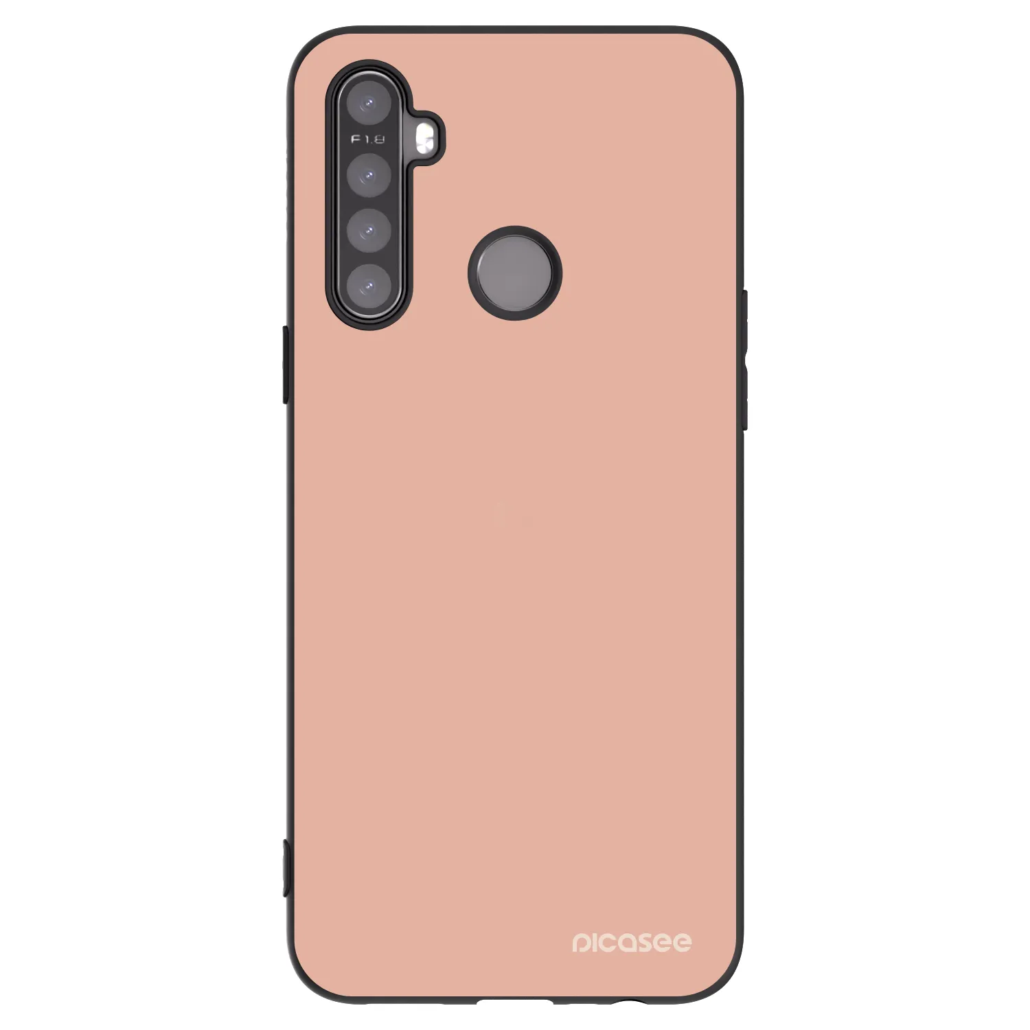 Picasee silikónový čierny obal pre Realme 6i - Lullaby