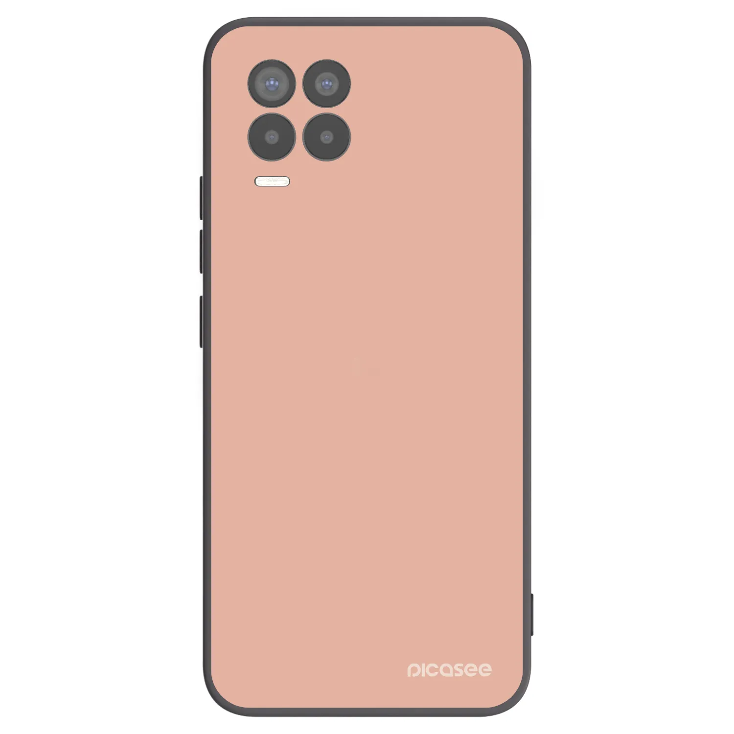 Picasee silikónový čierny obal pre Realme 8 4G - Lullaby