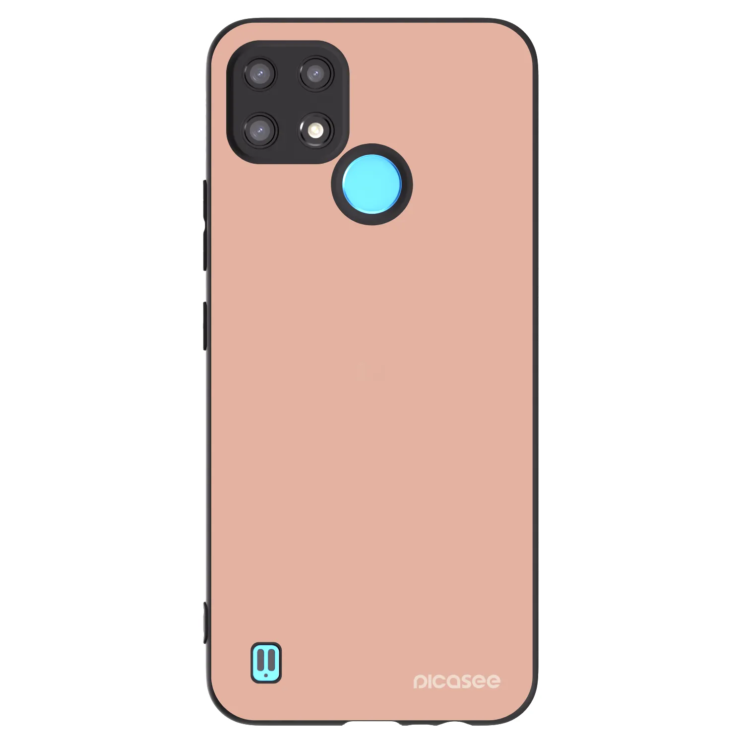 Picasee silikónový čierny obal pre Realme C21 - Lullaby