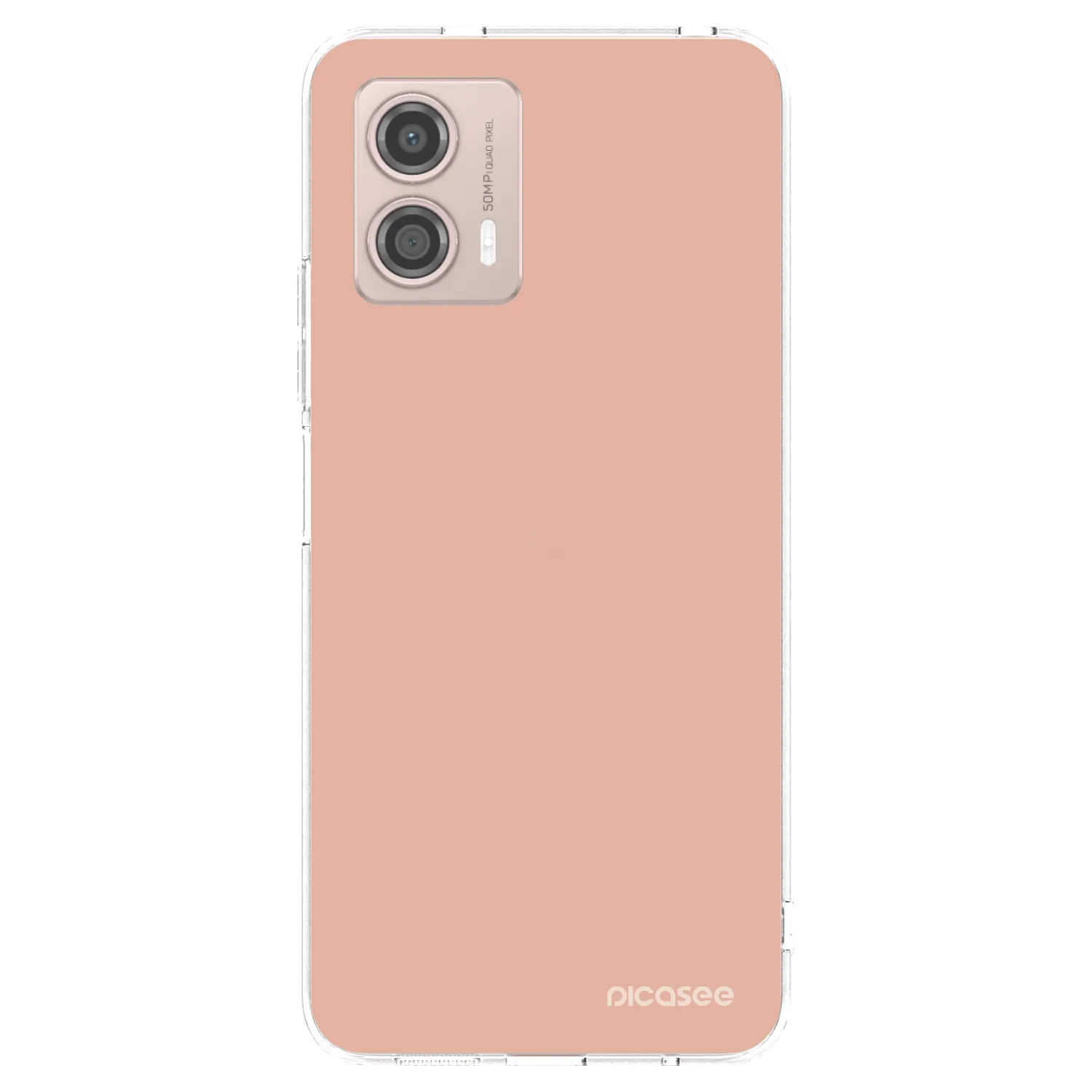 Picasee silikónový prehľadný obal pre Motorola Moto G53 5G - Lullaby